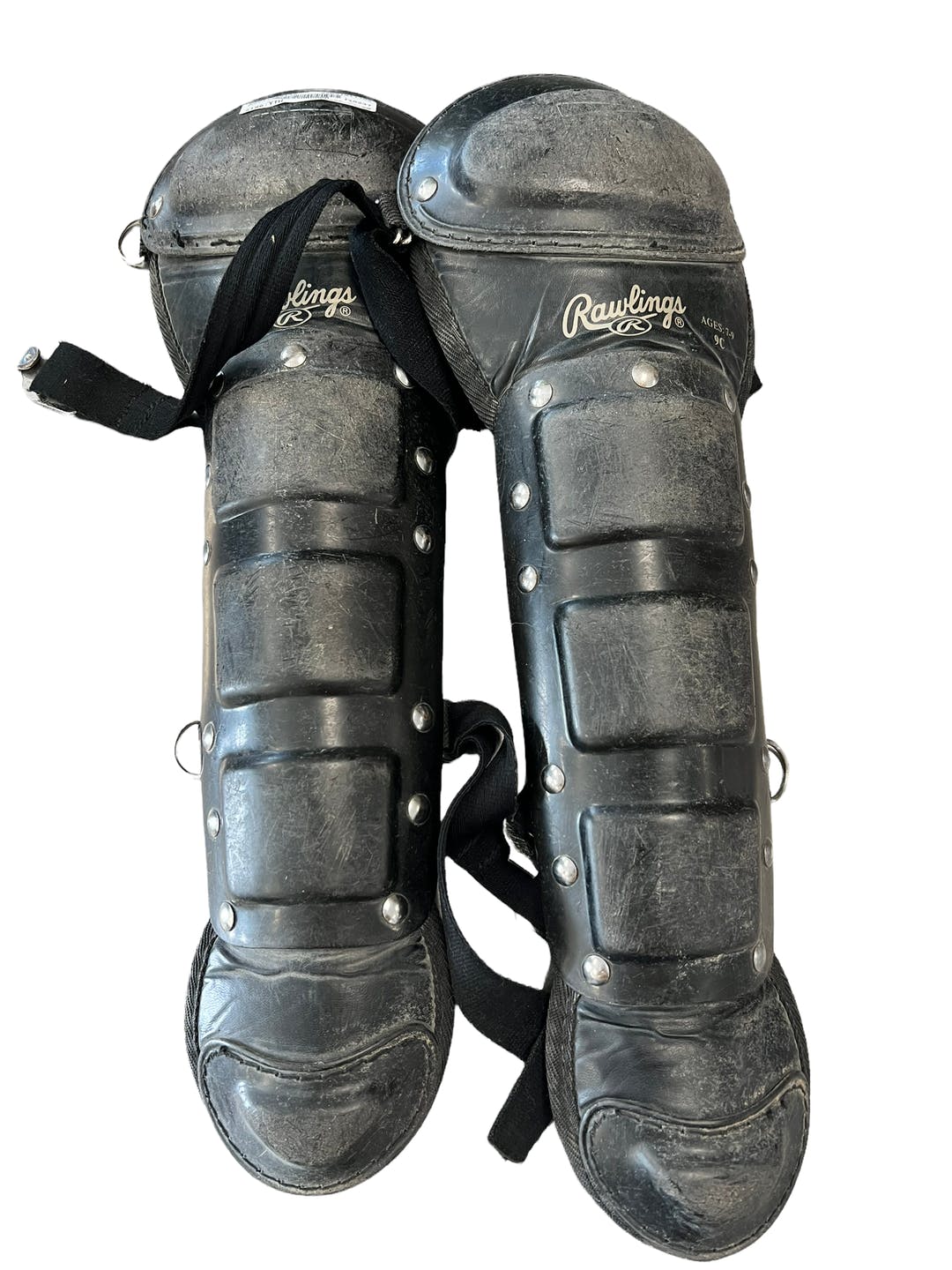 Used Rawlings Shin Guards Youth Catchers Equipment SidelineSwap