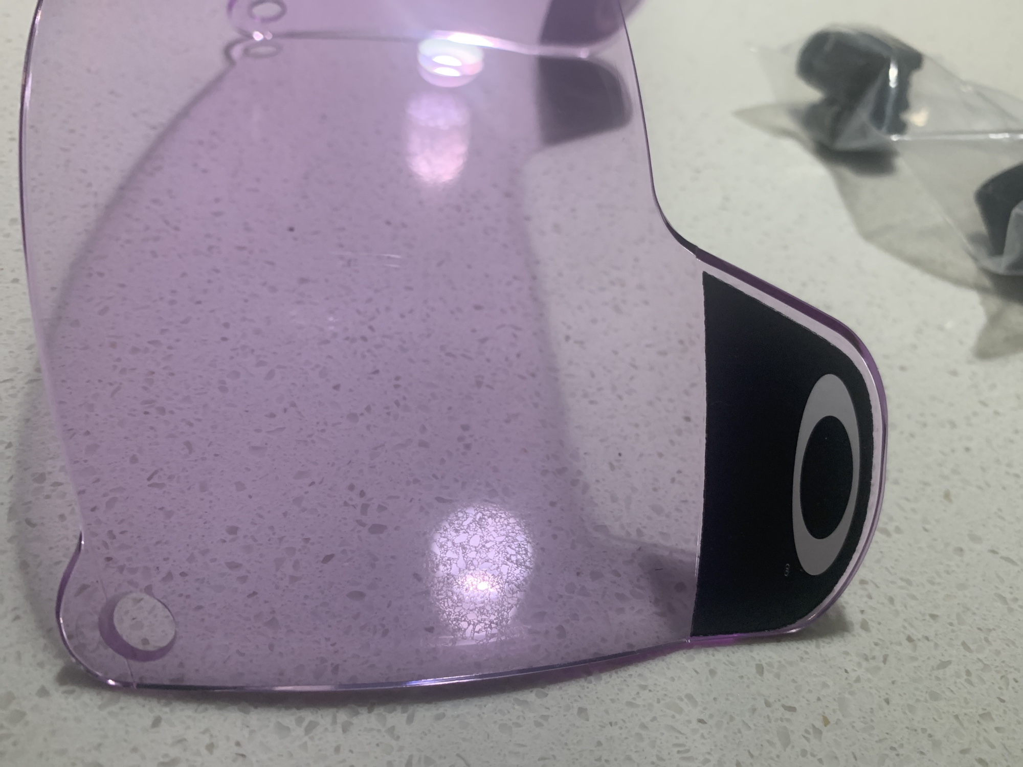 New Oakley Legacy Prizm Clear Visor SidelineSwap