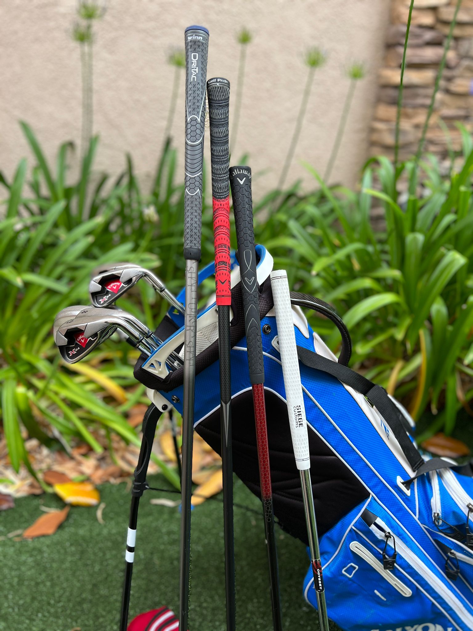 Callaway Complete Golf Set, Uniflex, X 24 Irons, Woods, Putter, Stand