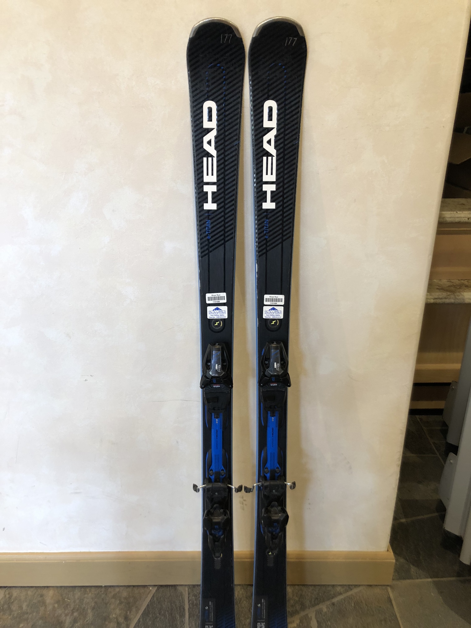 2021 HEAD ETitan Skis With Integrated Head Bindings 177cm 1101086