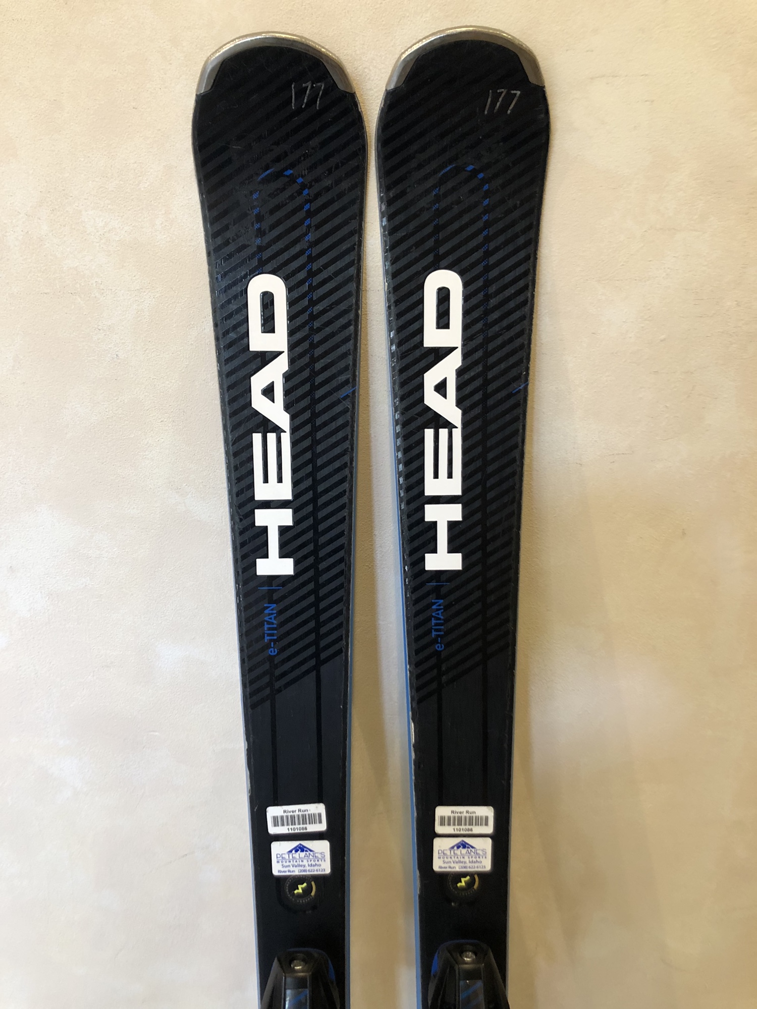 2021 HEAD ETitan Skis With Integrated Head Bindings 177cm 1101086