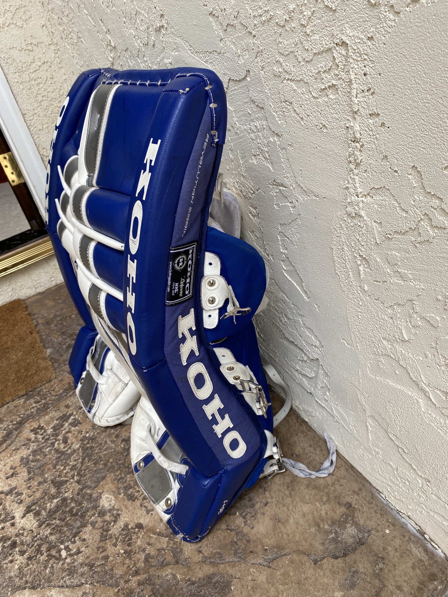 Koho hockey goalie leg pads SidelineSwap