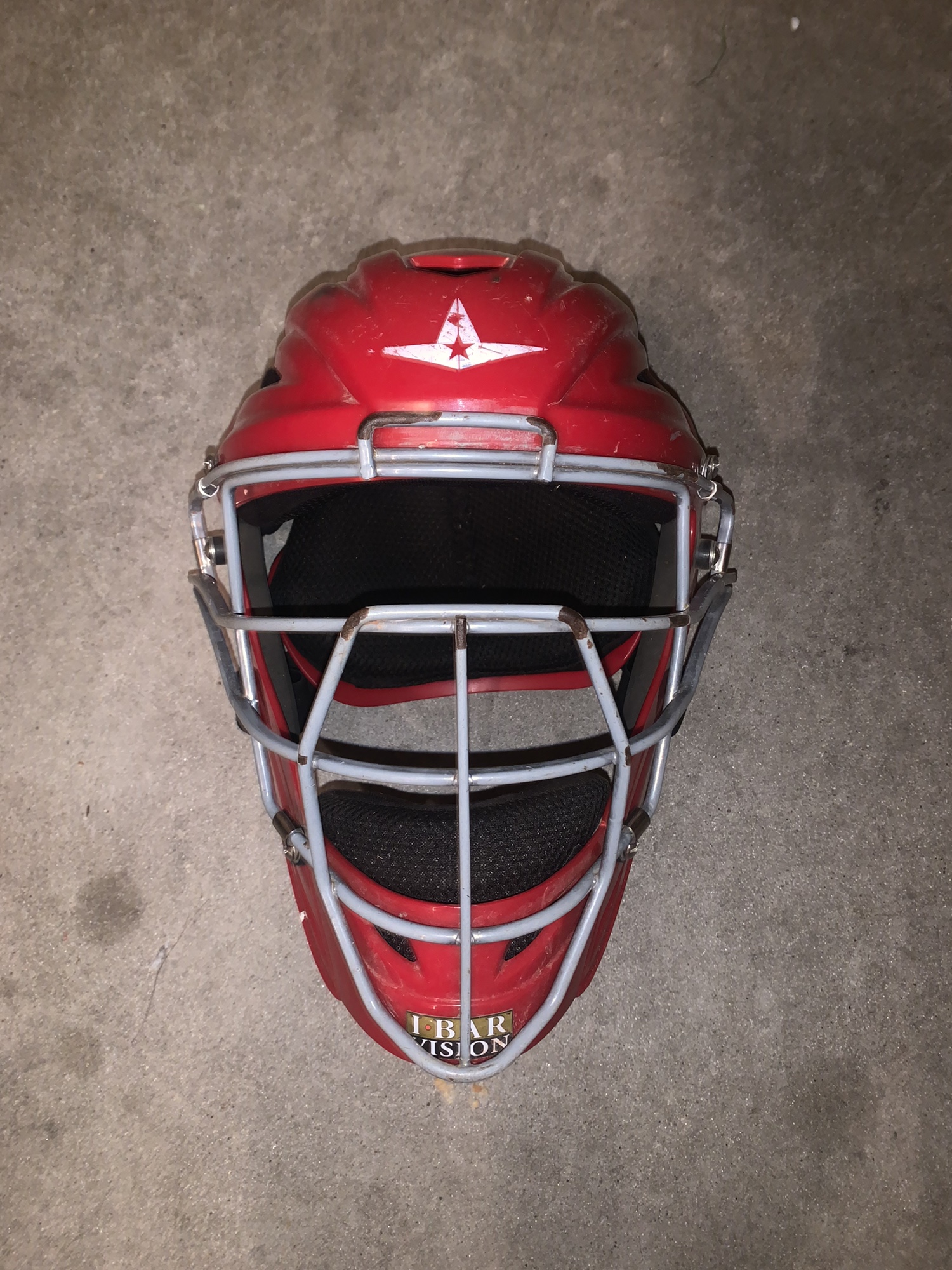 AllStar BaseballCatchersHelmets S7 Catching Helmet/Adult/Solid