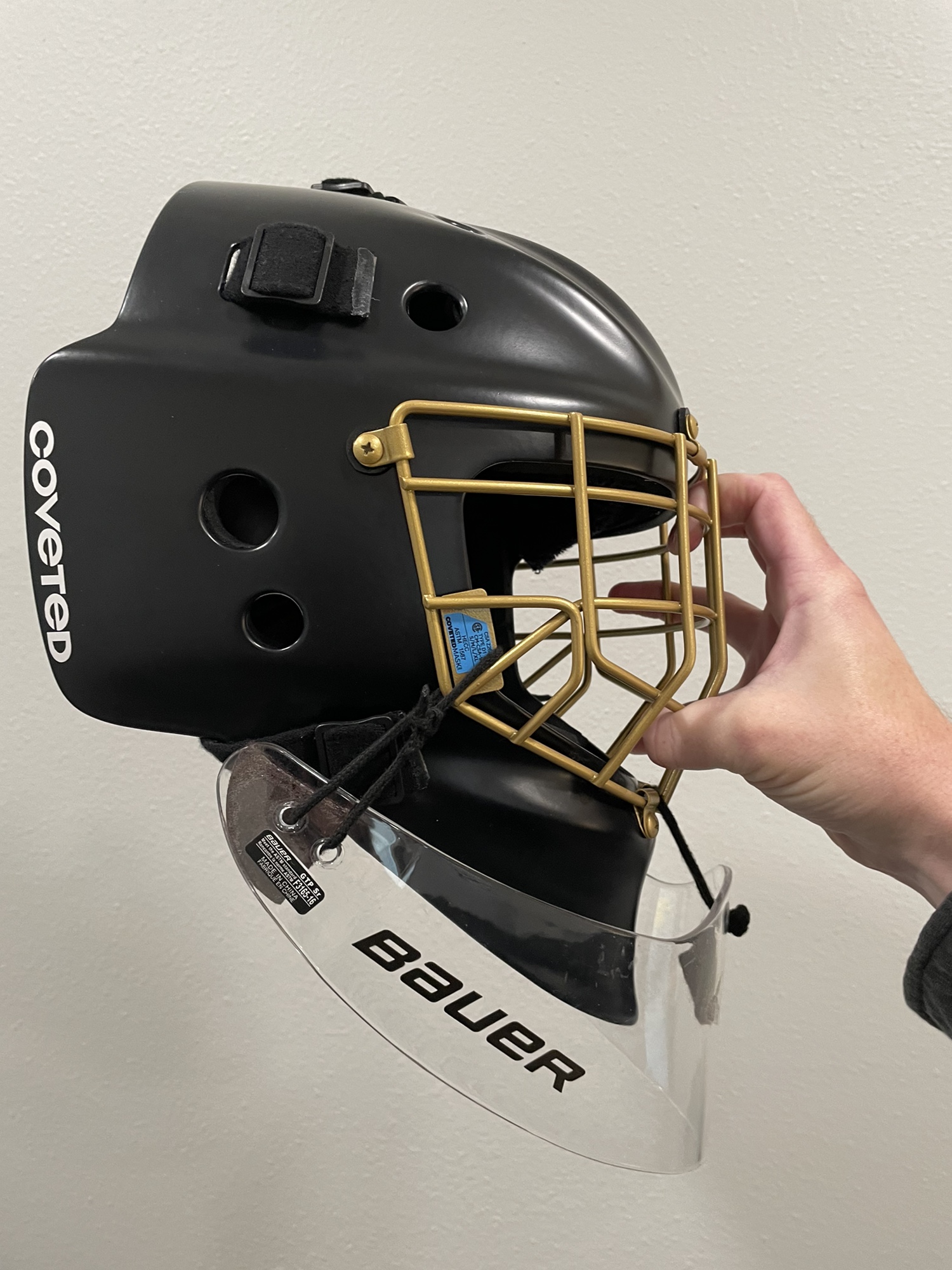 Coveted Mask Pro Stock 906 Pro Goalie Mask | SidelineSwap