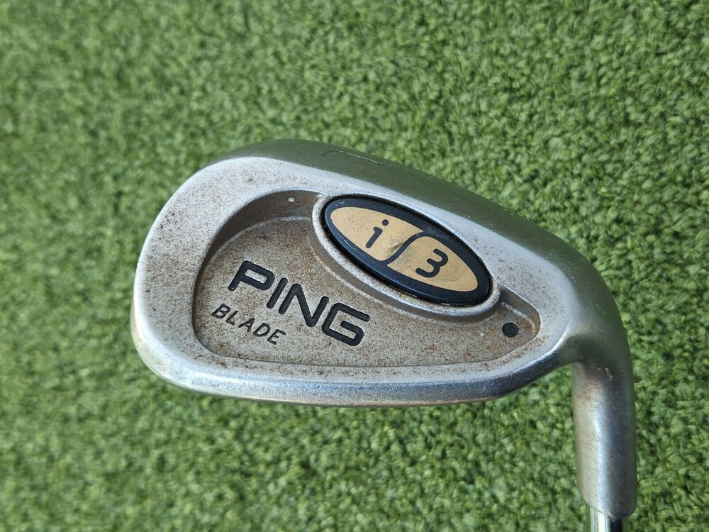 PING i3 Blade Black Dot Lob Wedge RH PING Cushin JZStiff Steel (L1412