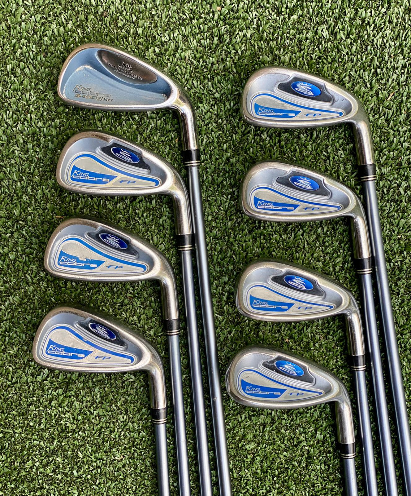 King Cobra FP 4PW+SW Iron Set, RH, Aldila NV HL 50 Women's Graphite ShaftsGreat! SidelineSwap