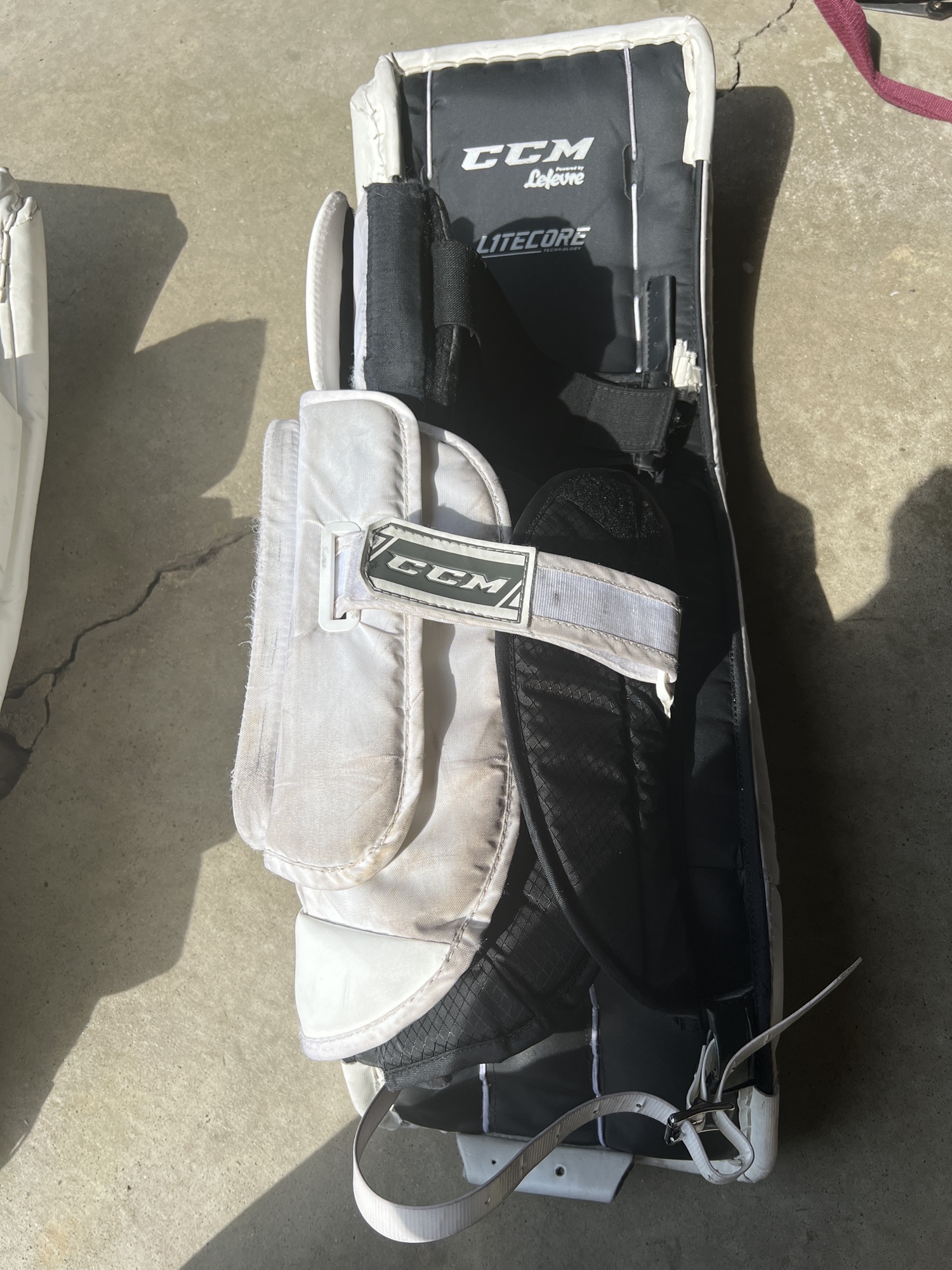 33" CCM Premier P2.5 Goalie Leg Pads SidelineSwap