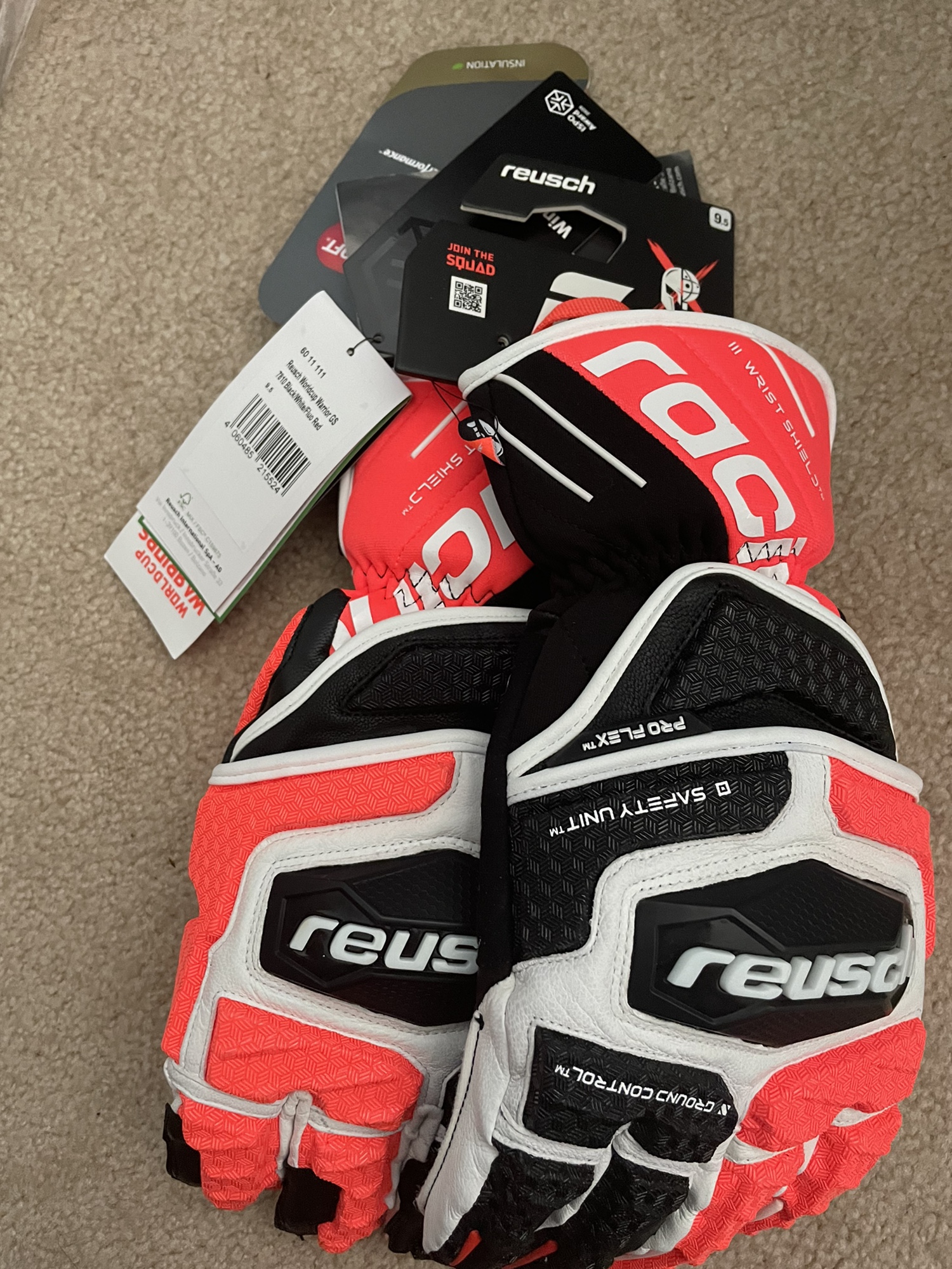 Worldcup Warrior GS Reusch Gloves Size 9.5 NWT SidelineSwap