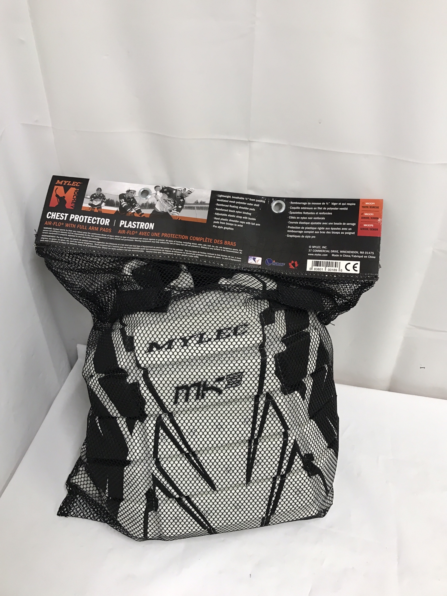Mylec MK3 Roller Hockey Chest Protector SidelineSwap