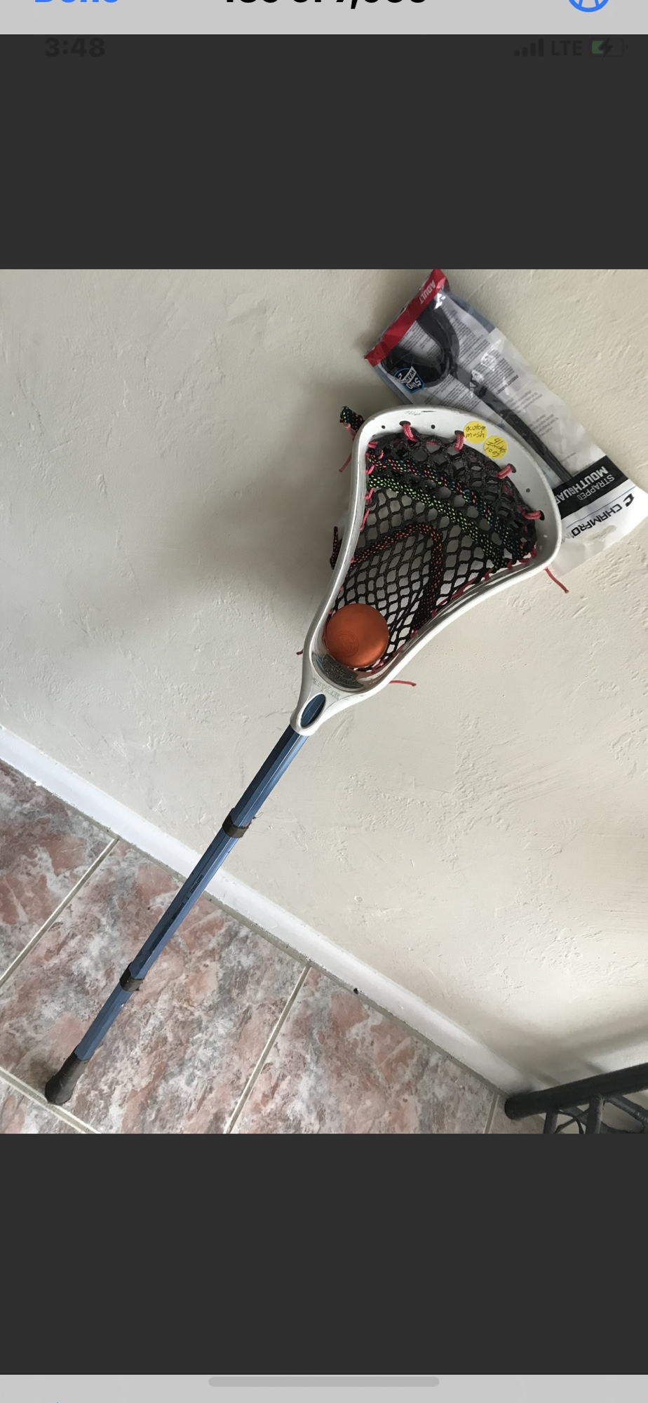 Warrior lacrosse custom stick mens SidelineSwap