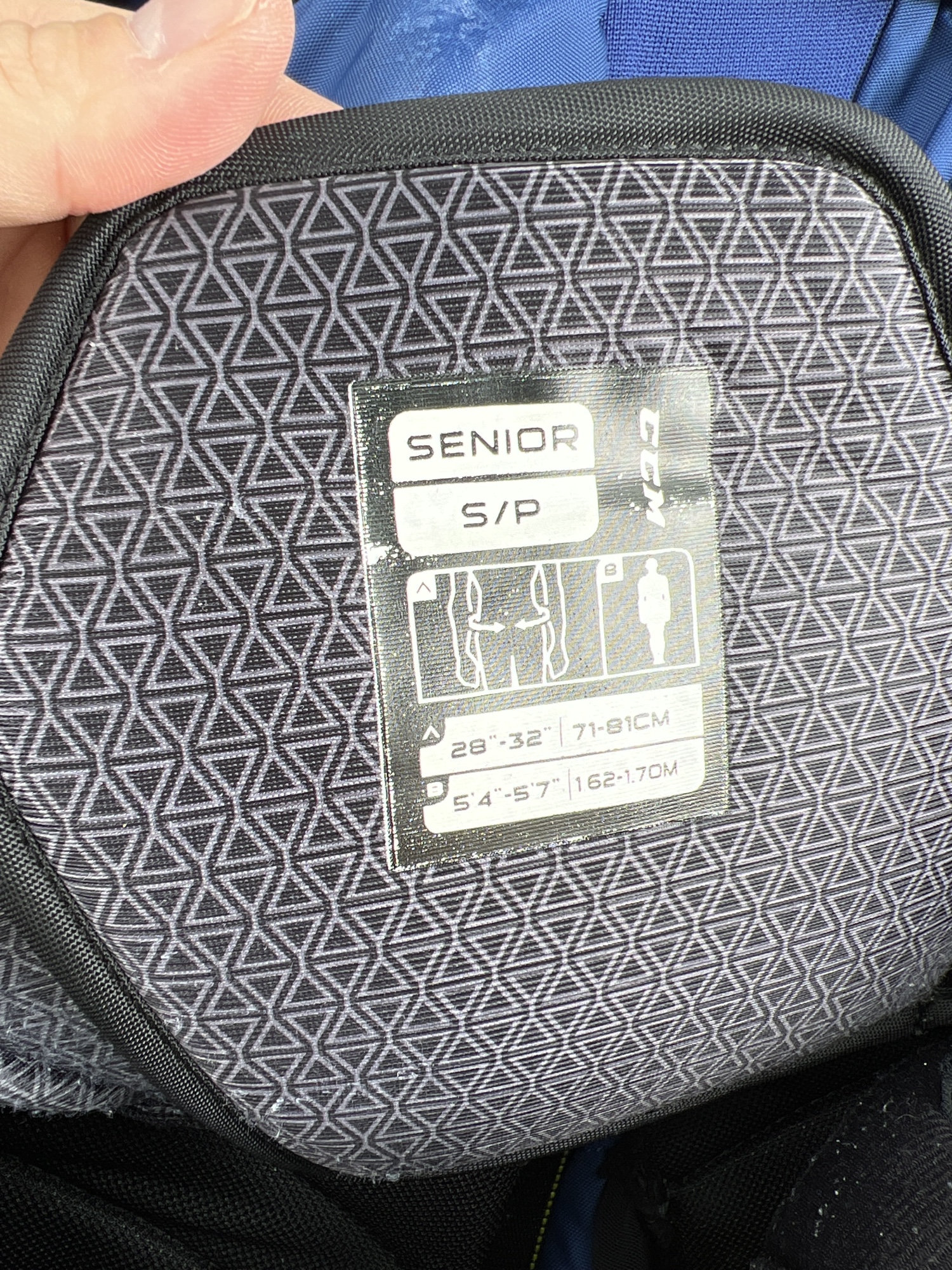 Used Small CCM Super Tacks Girdle With Shell SidelineSwap