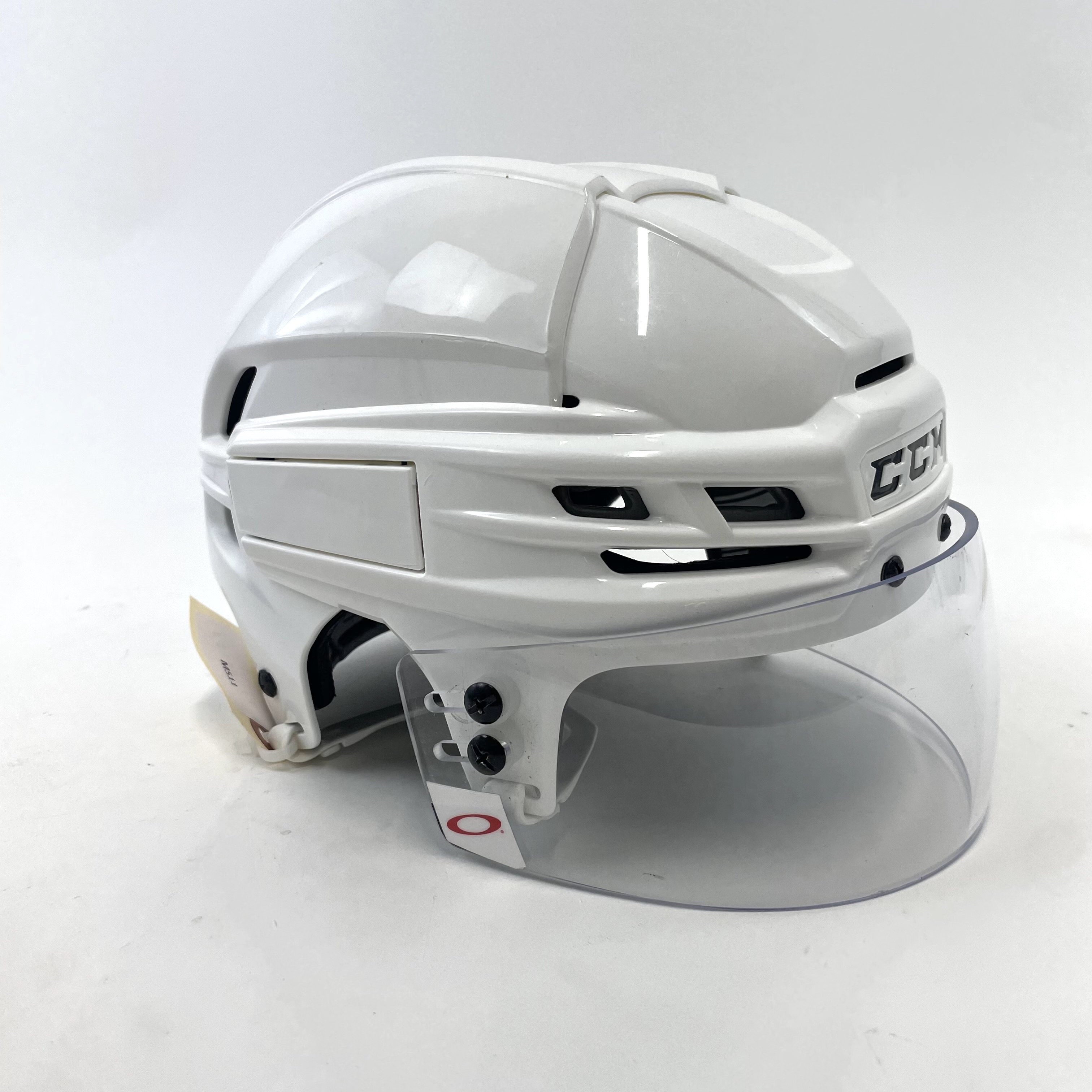 Used White CCM Tacks 910 Helmet with Oakley Visor Senior Medium M511 SidelineSwap