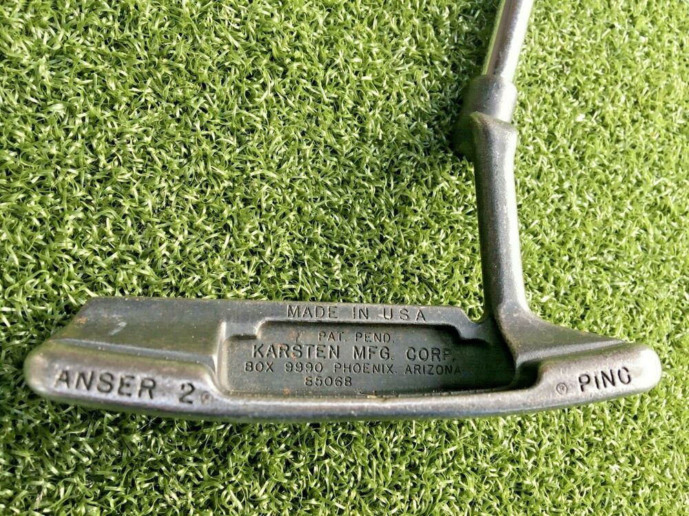 PING Karsten Anser 2 Box 9990 Putter / LH / Steel 31.5" / NEW GRIP