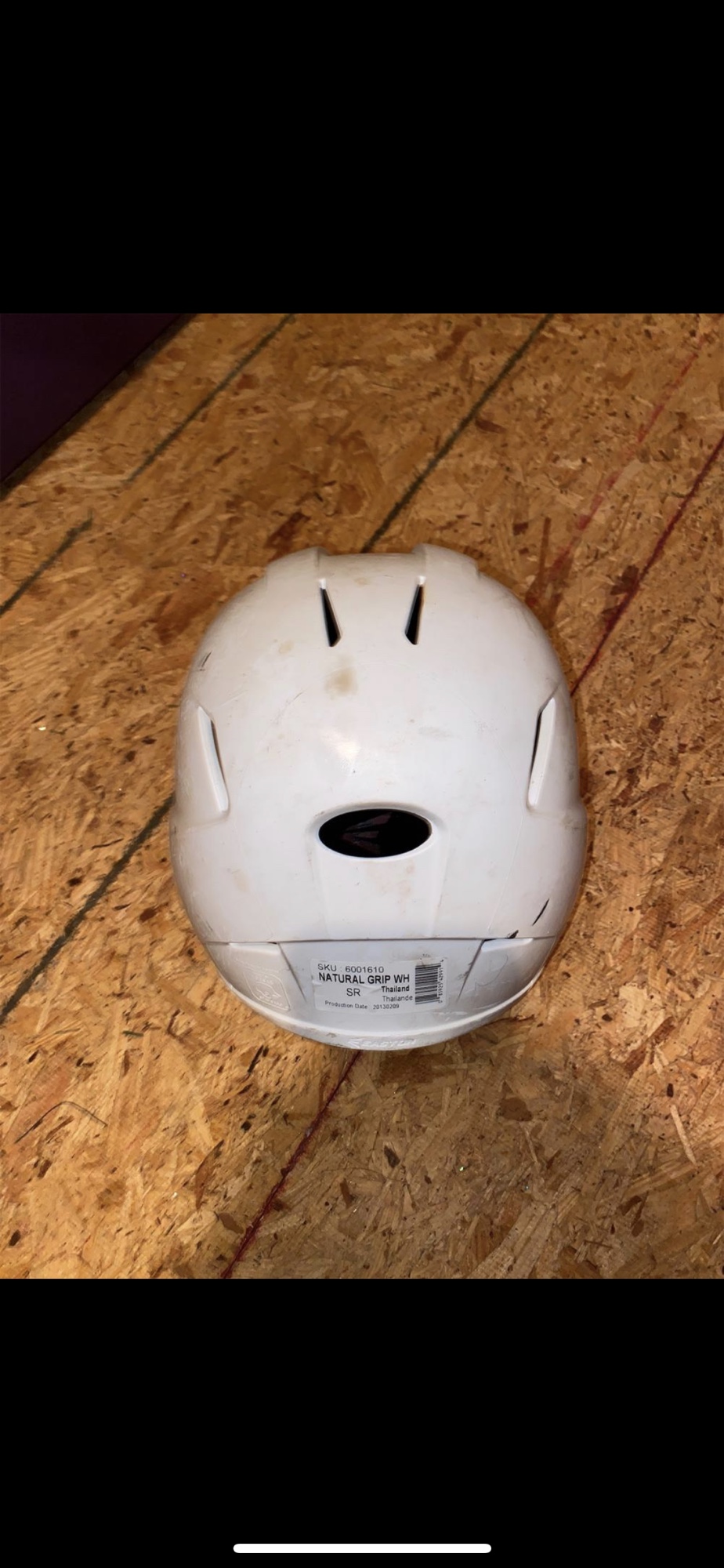 New White Easton Batting Helmet SidelineSwap