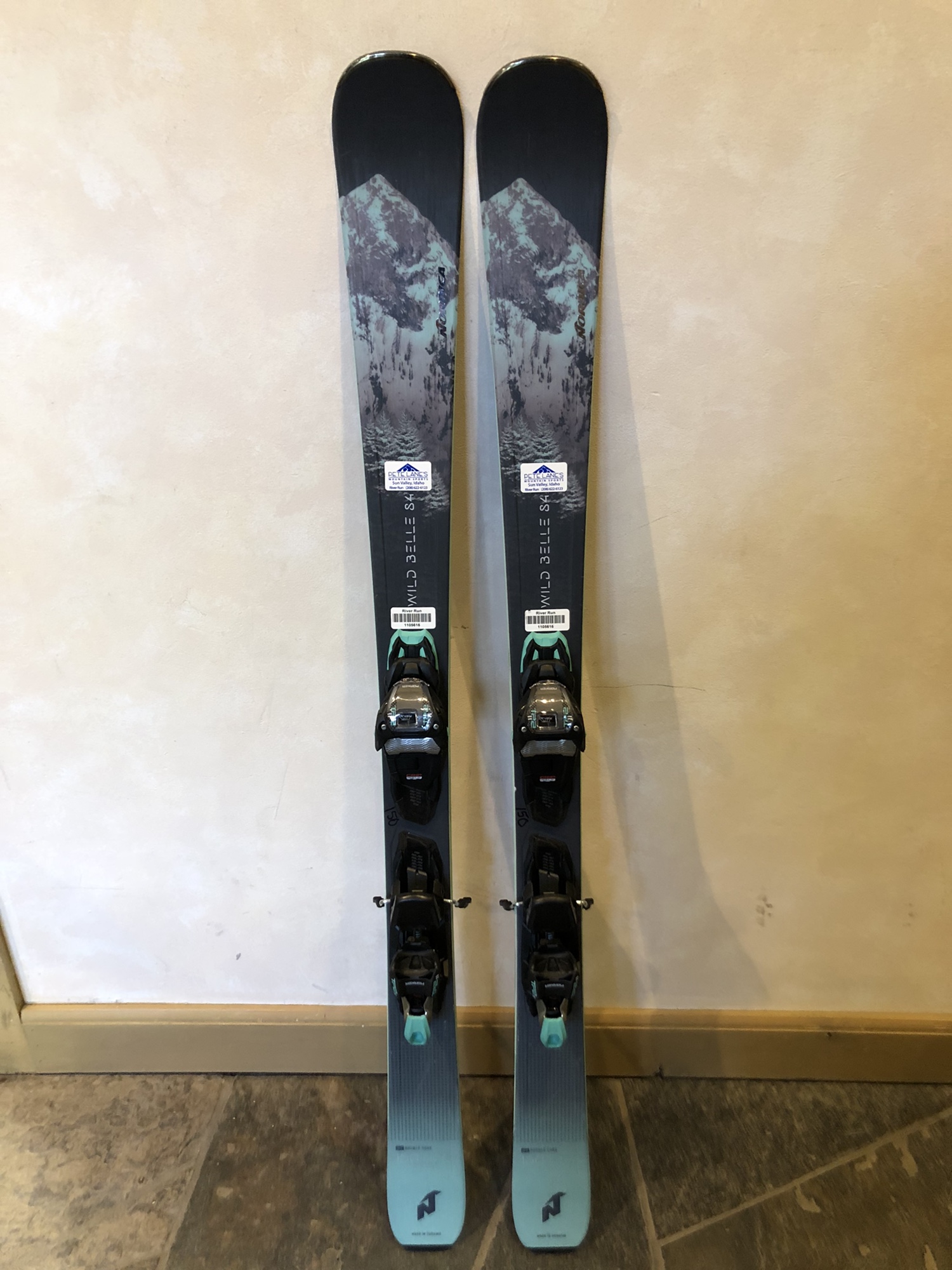 2022 Nordica Wild Belle 84 Skis With Marker Bindings 150cm 1105616