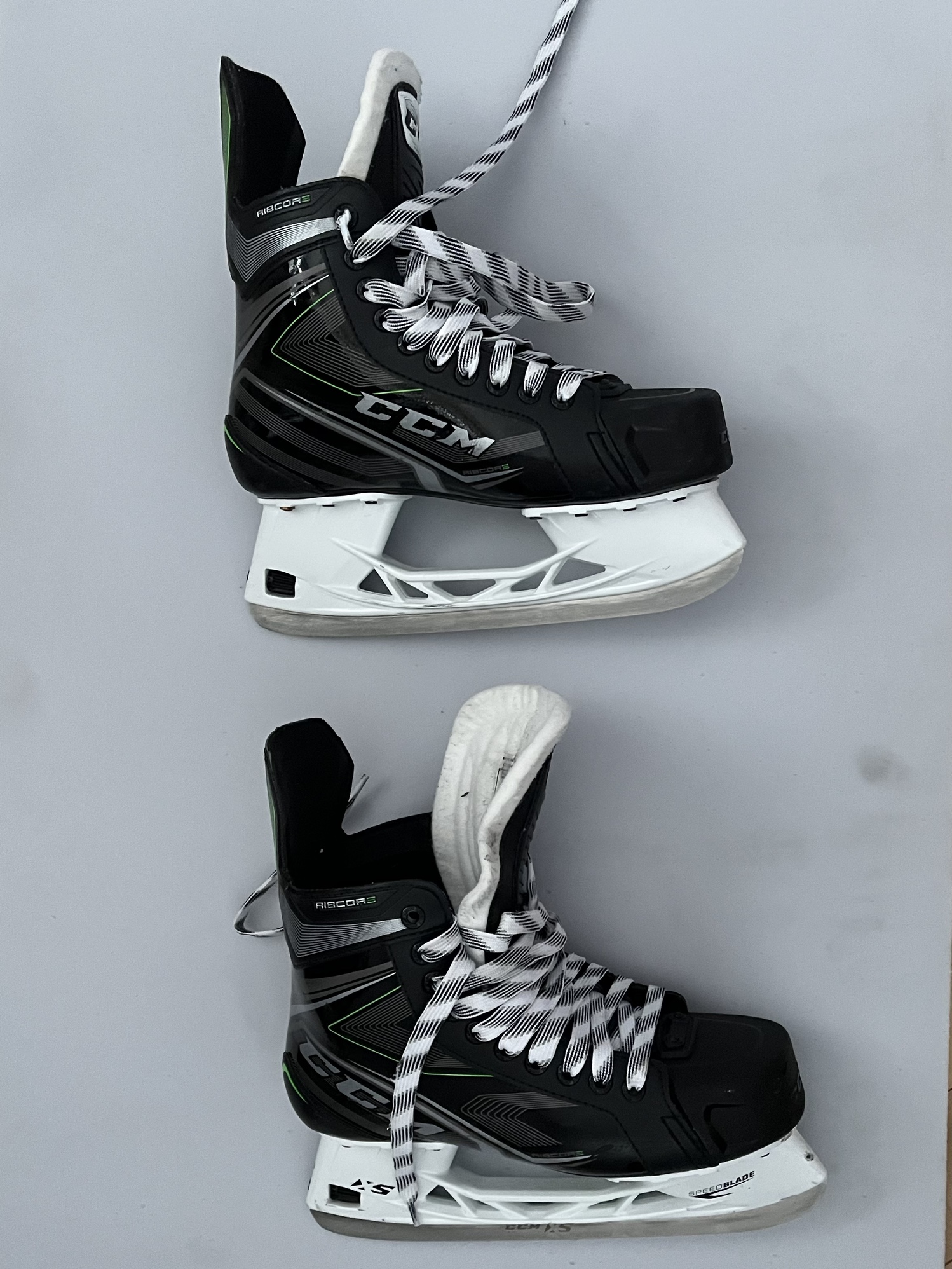 Used CCM Regular Width Size 8 RibCor 86K Hockey Skates SidelineSwap