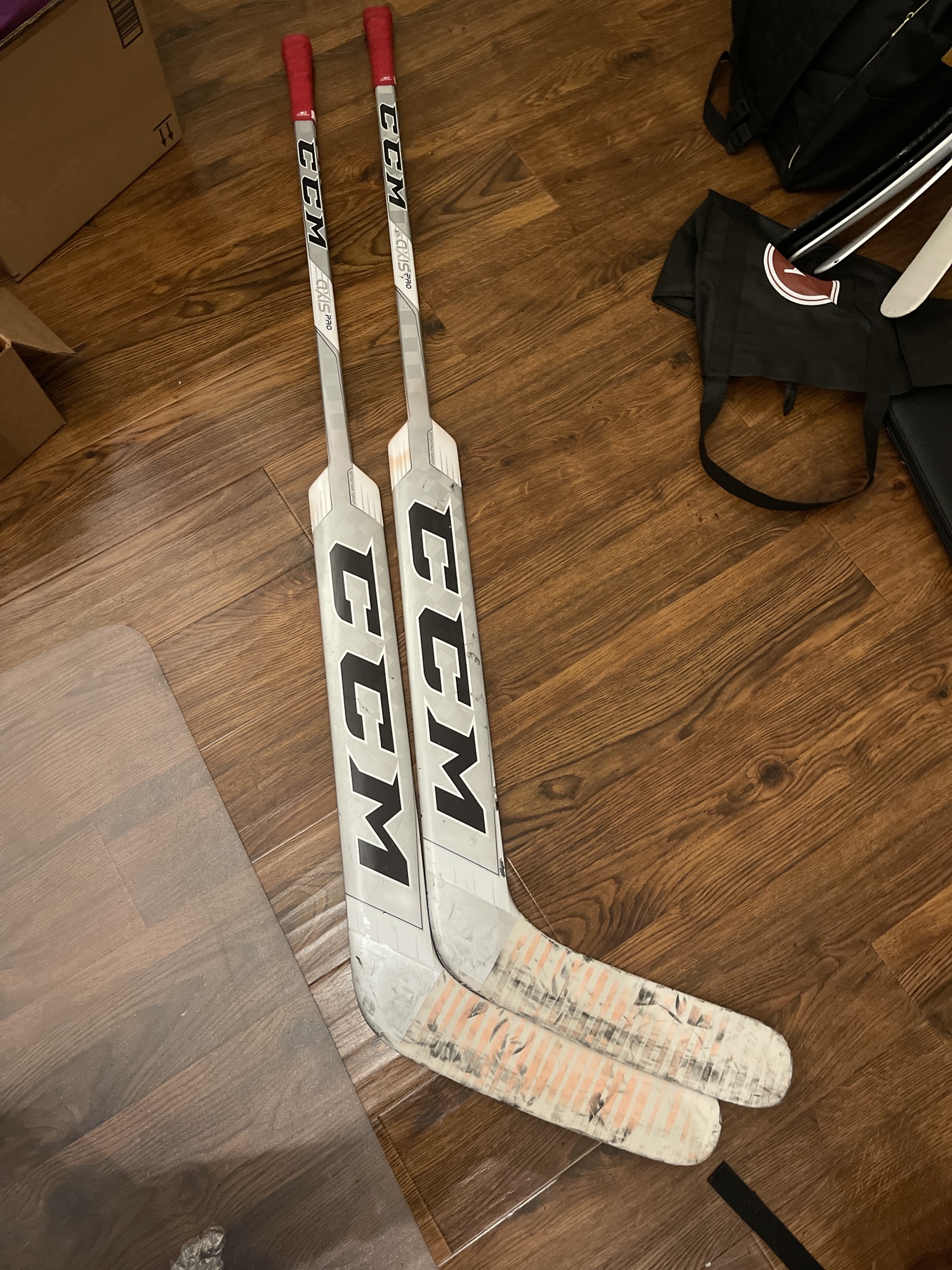 Senior Regular 25" Paddle Axis PRO Goalie Stick (PAIR) SidelineSwap