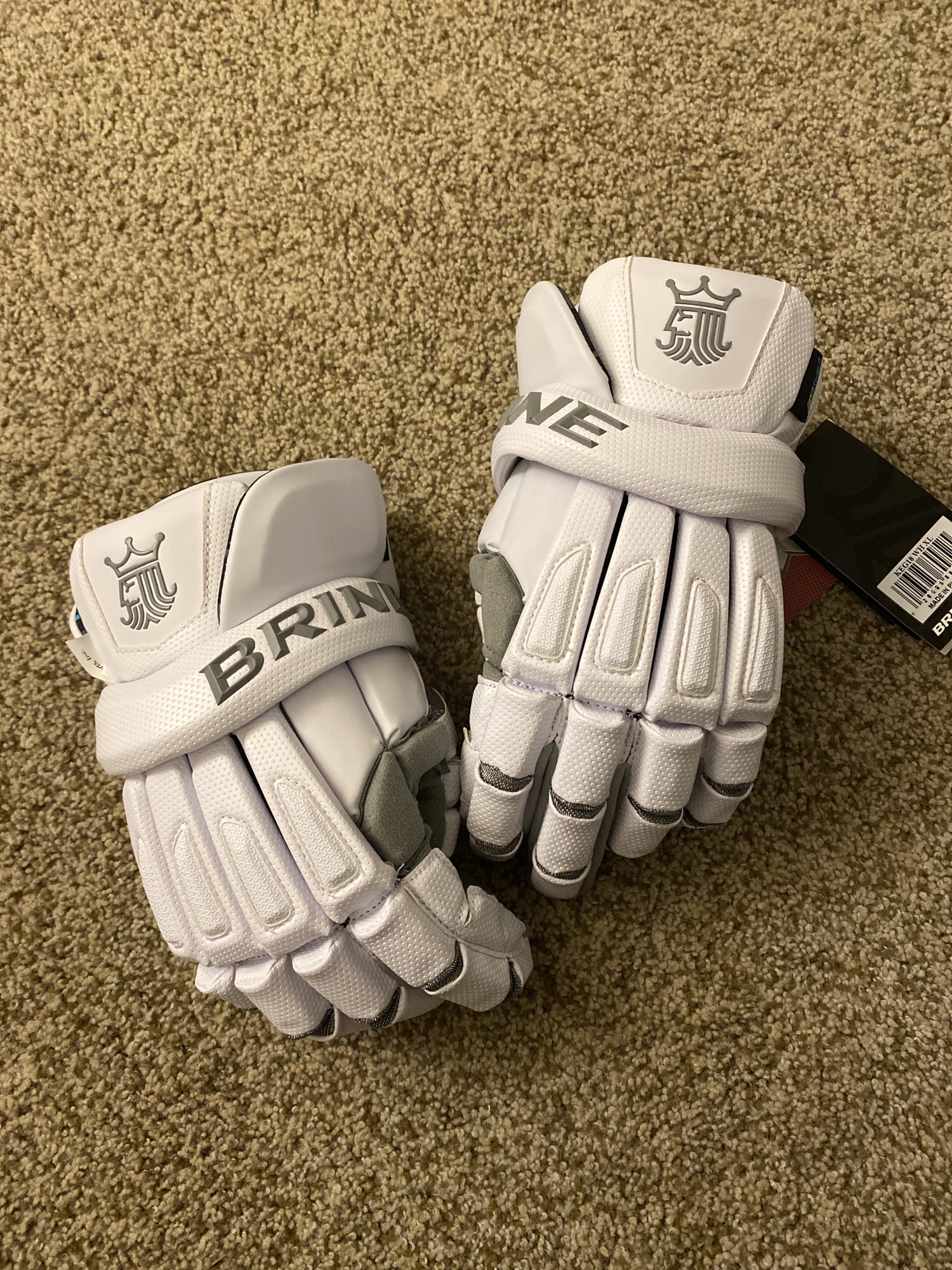 New Brine 14" (XL) King Elite Lacrosse Gloves SidelineSwap