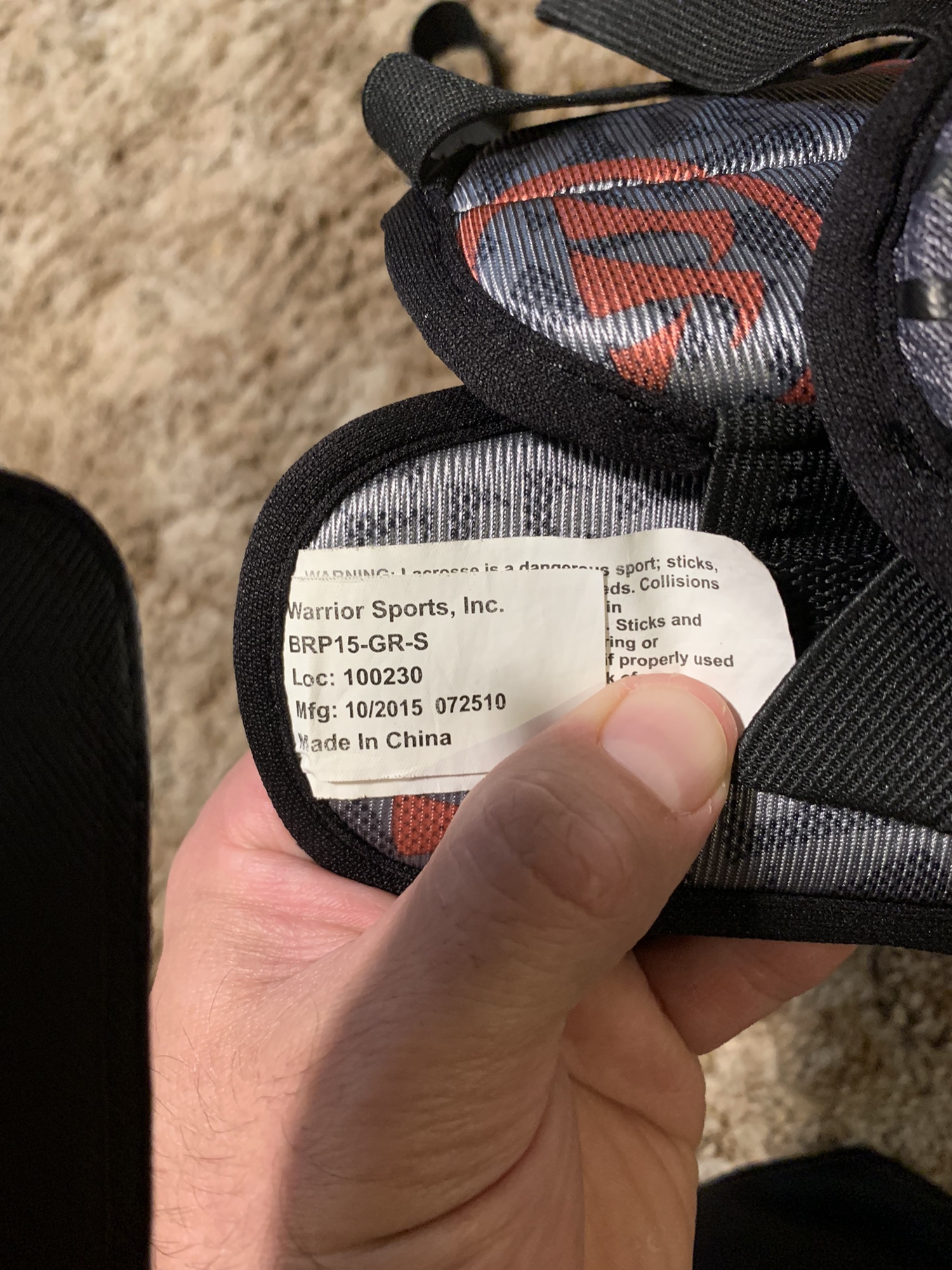 Warrior Burn Rib Pads SidelineSwap