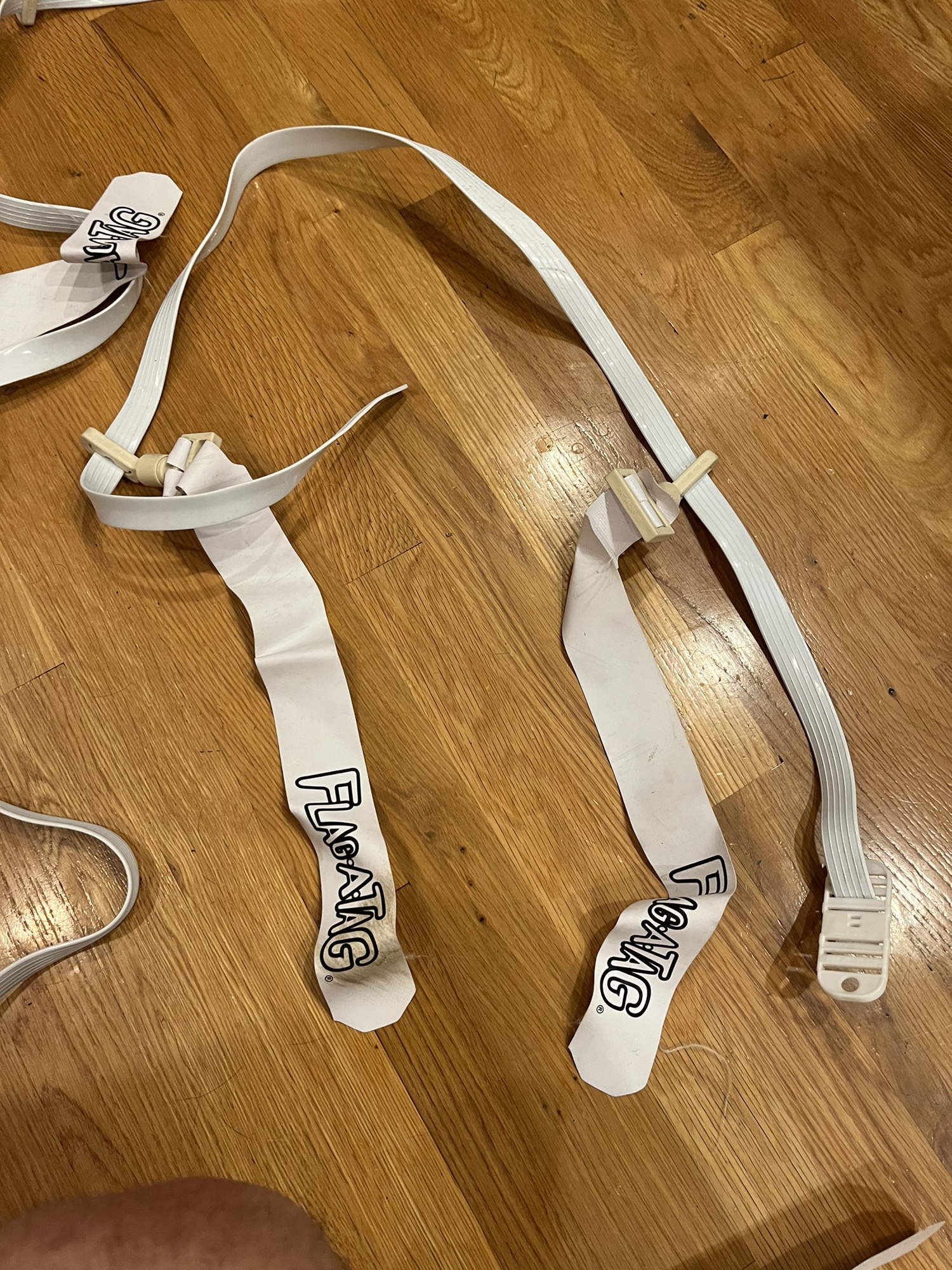 Ten (10) Flagatag Flag Football Belts 52 inches SidelineSwap