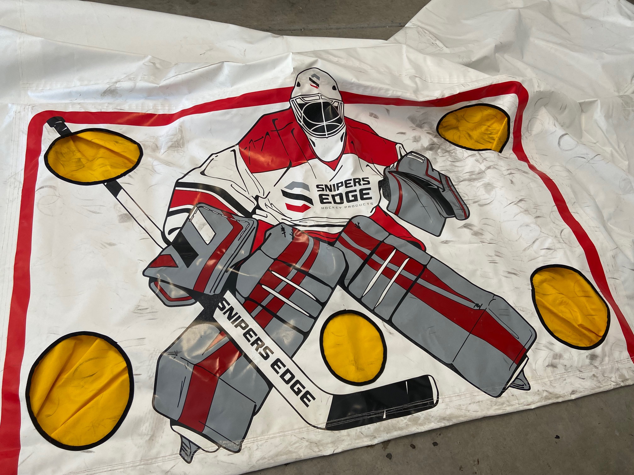 Used Hockey Shooting Tarp SidelineSwap