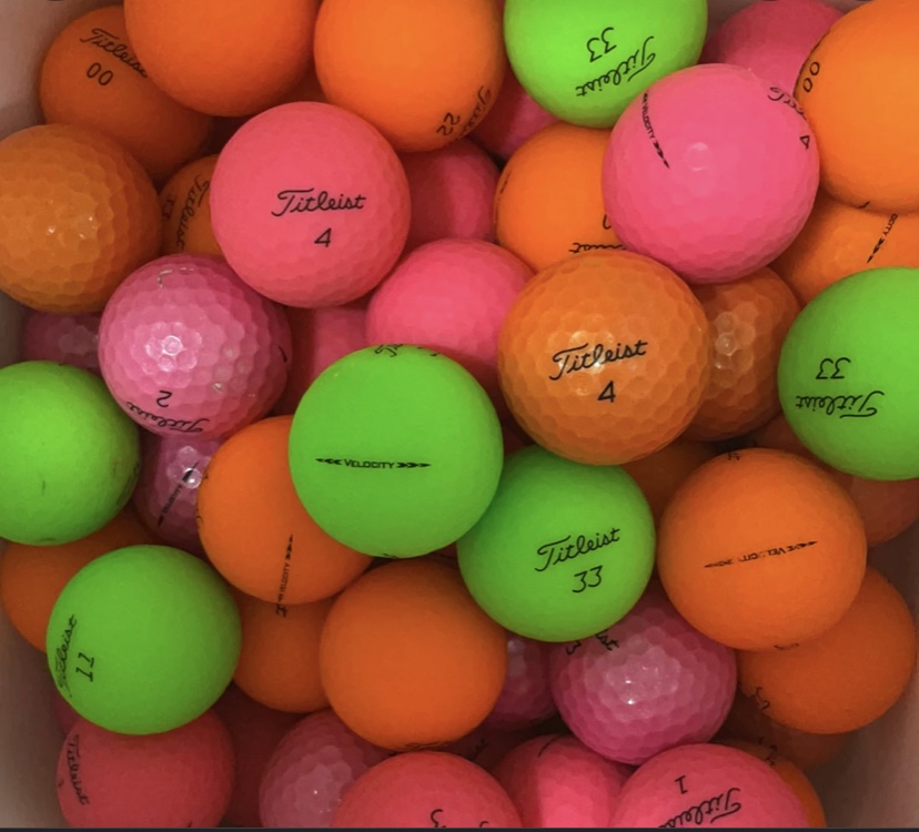 Titleist Colored Golf Balls SidelineSwap