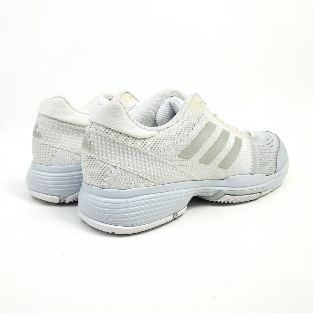 Adidas Barricade Womens Tennis Court Shoes Size 8 Sneakers White