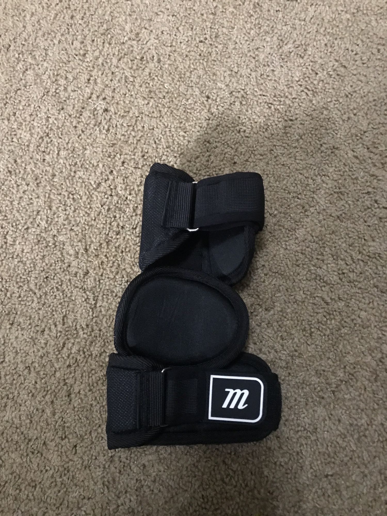 Black Marucci Full Coverage Elbow Guard SidelineSwap