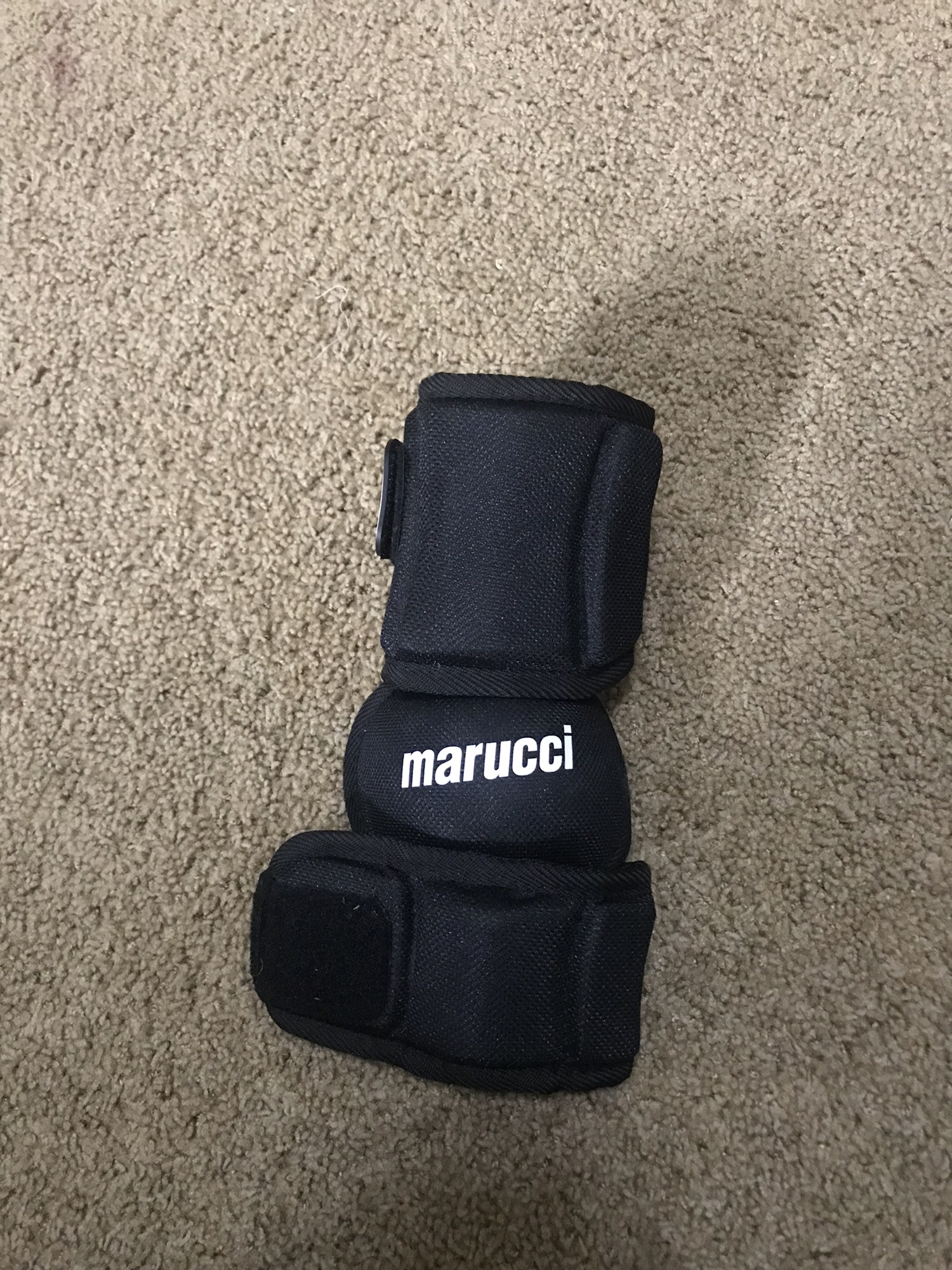 Black Marucci Full Coverage Elbow Guard SidelineSwap