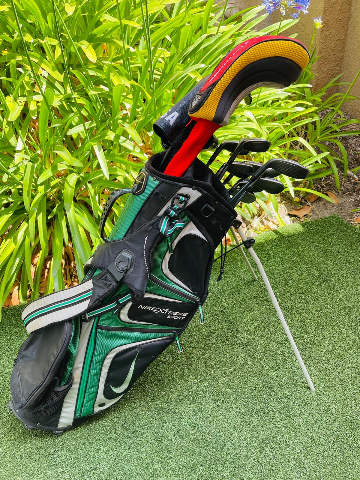 TaylorMade & Adams Senior Complete Golf Set,Woods,Irons,Putter,Stand