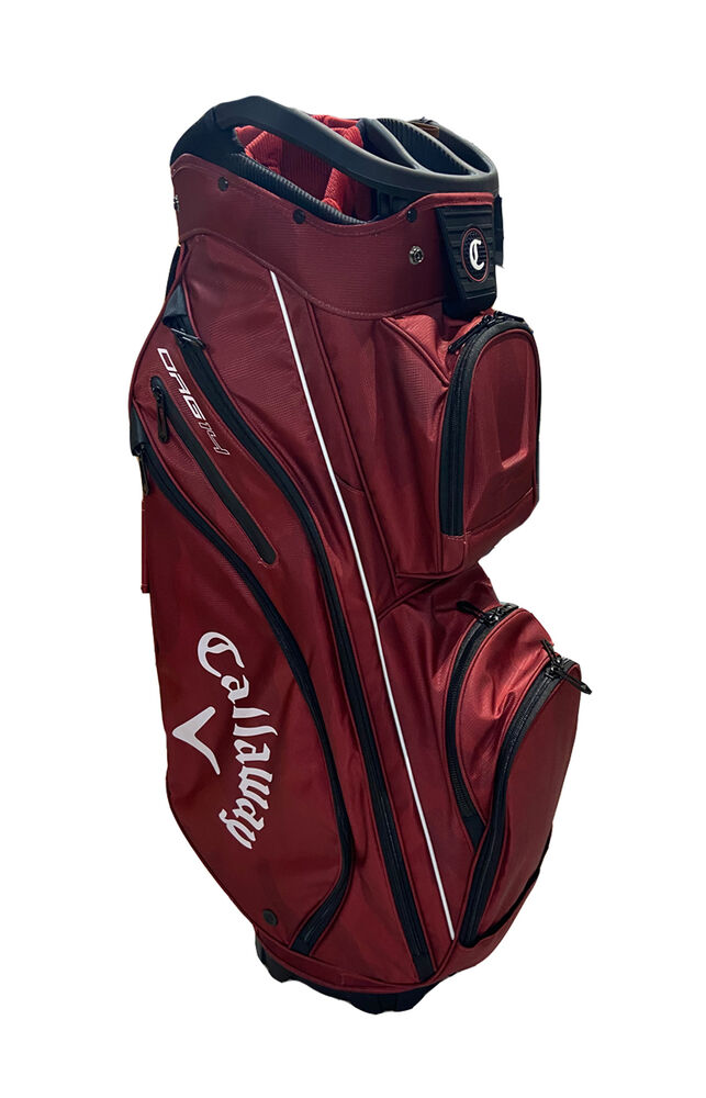 NEW 2022 Callaway ORG 14 Cardinal/Camo Golf Cart Bag SidelineSwap
