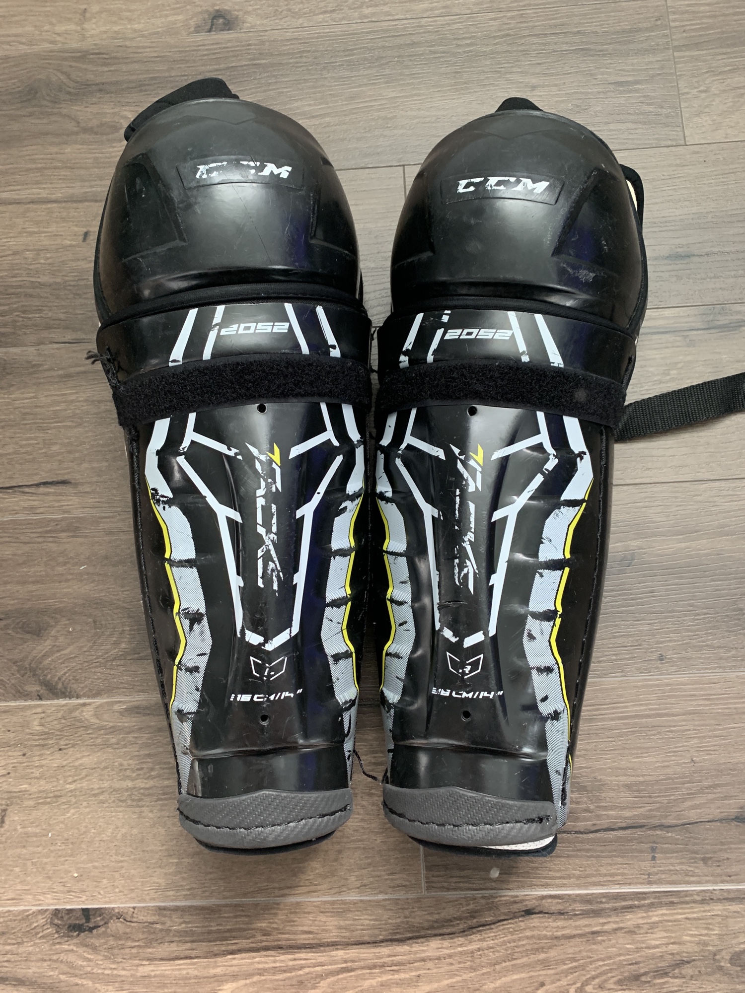 CCM Pro Stock Tacks Shin Pads SidelineSwap