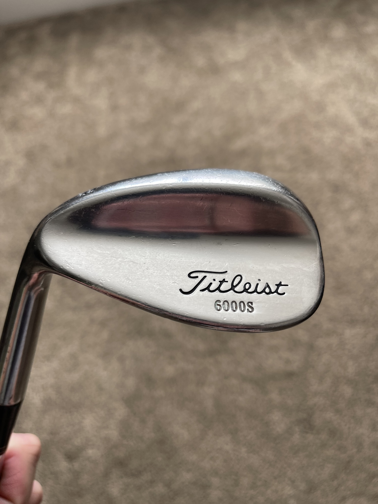 Titleist 60 Degree 6000s Left Hand Steel Shaft Wedge SidelineSwap