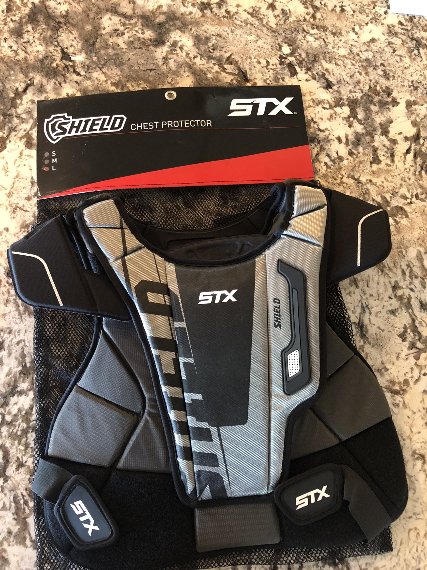 Used Large STX Shield 100 Chest Protector SidelineSwap