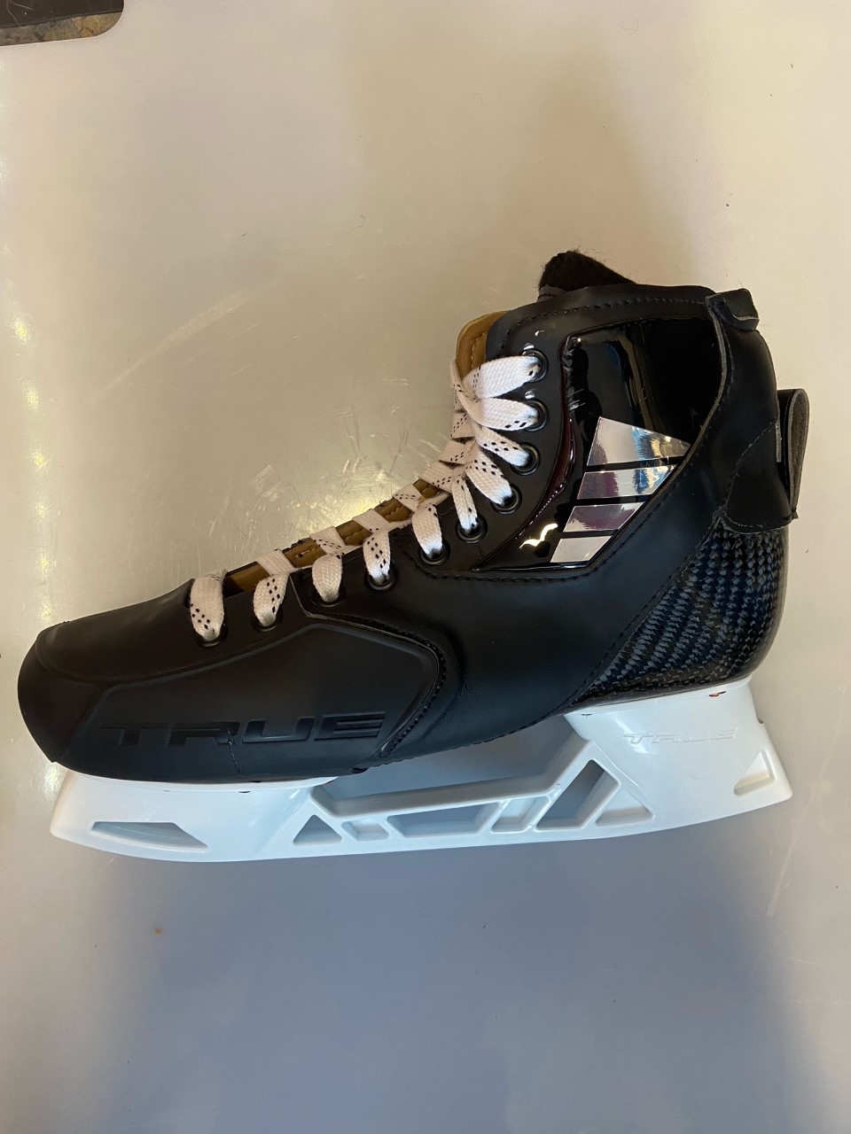 Senior New True Pro Custom Goalie Hockey Skates Pro Stock Size 10