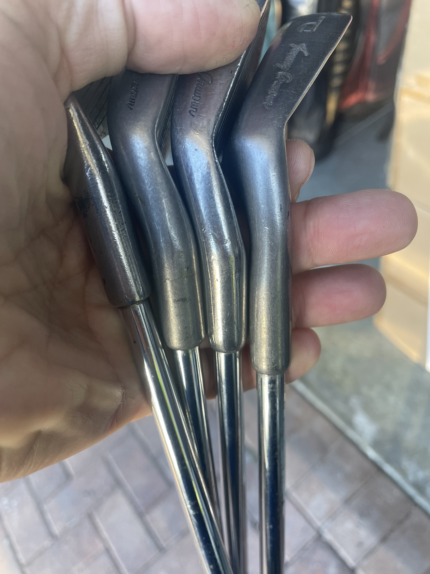 Golf clubs 845 silver scott by Tommy armor 4 Pc set In right Handed SidelineSwap