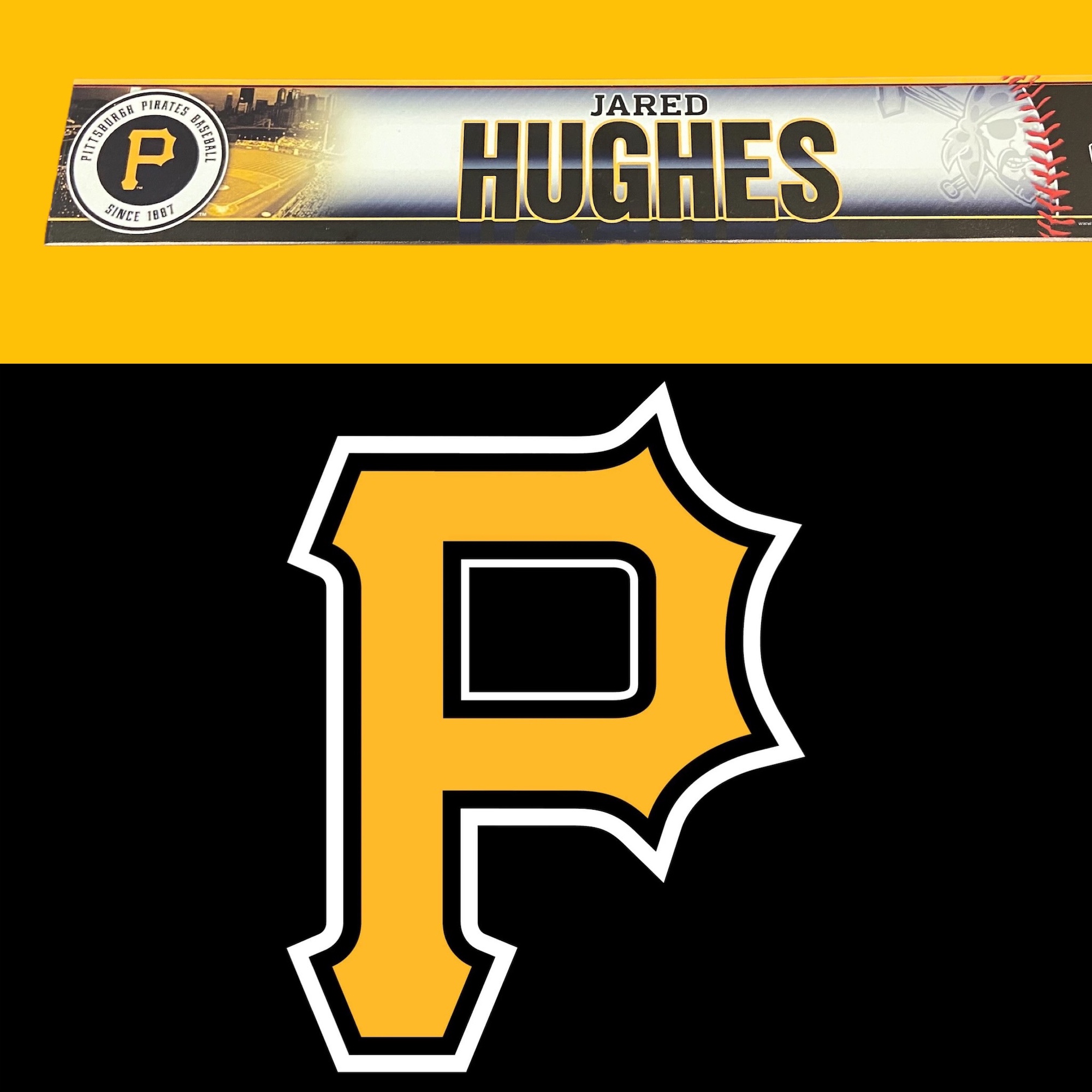 MLB Pittsburgh Pirates Jared Hughes MLB Authenticated Locker Room 