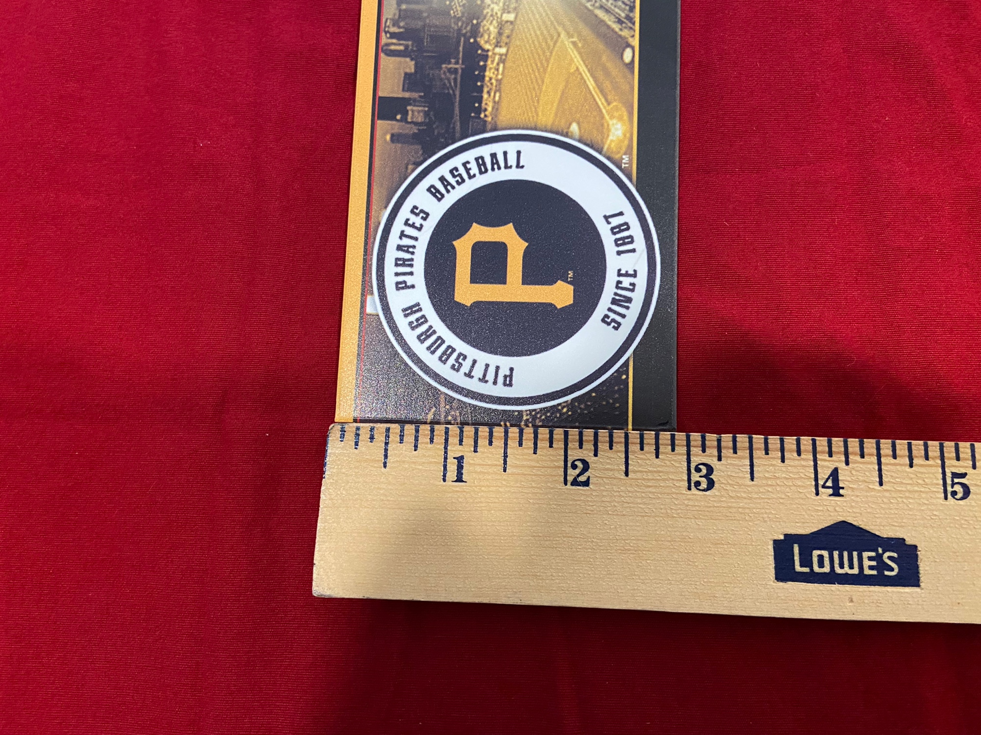 MLB Pittsburgh Pirates Eric Fryer MLB Authenticated Locker Room