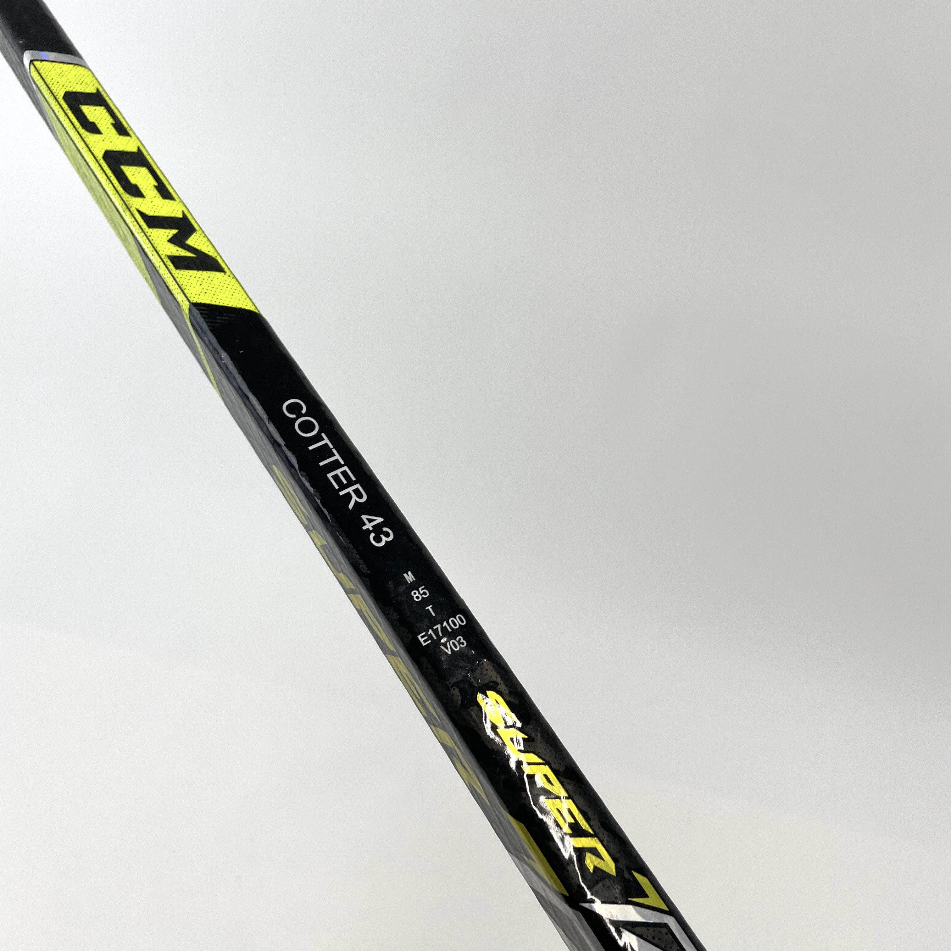 Used Left Handed CCM Super Tacks AS3 Pro 85 Flex P92 Curve Grip