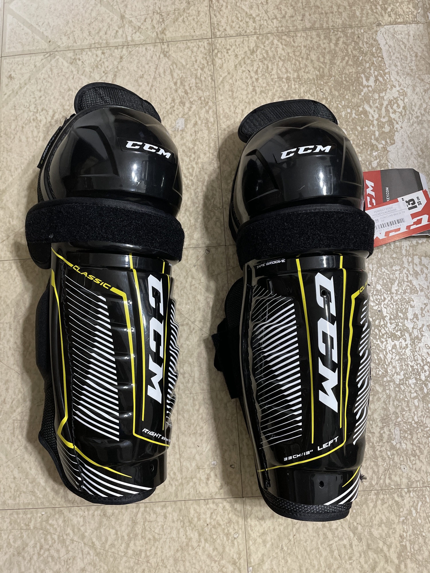 CCM Tacks Classic Pro Shin Pads SidelineSwap