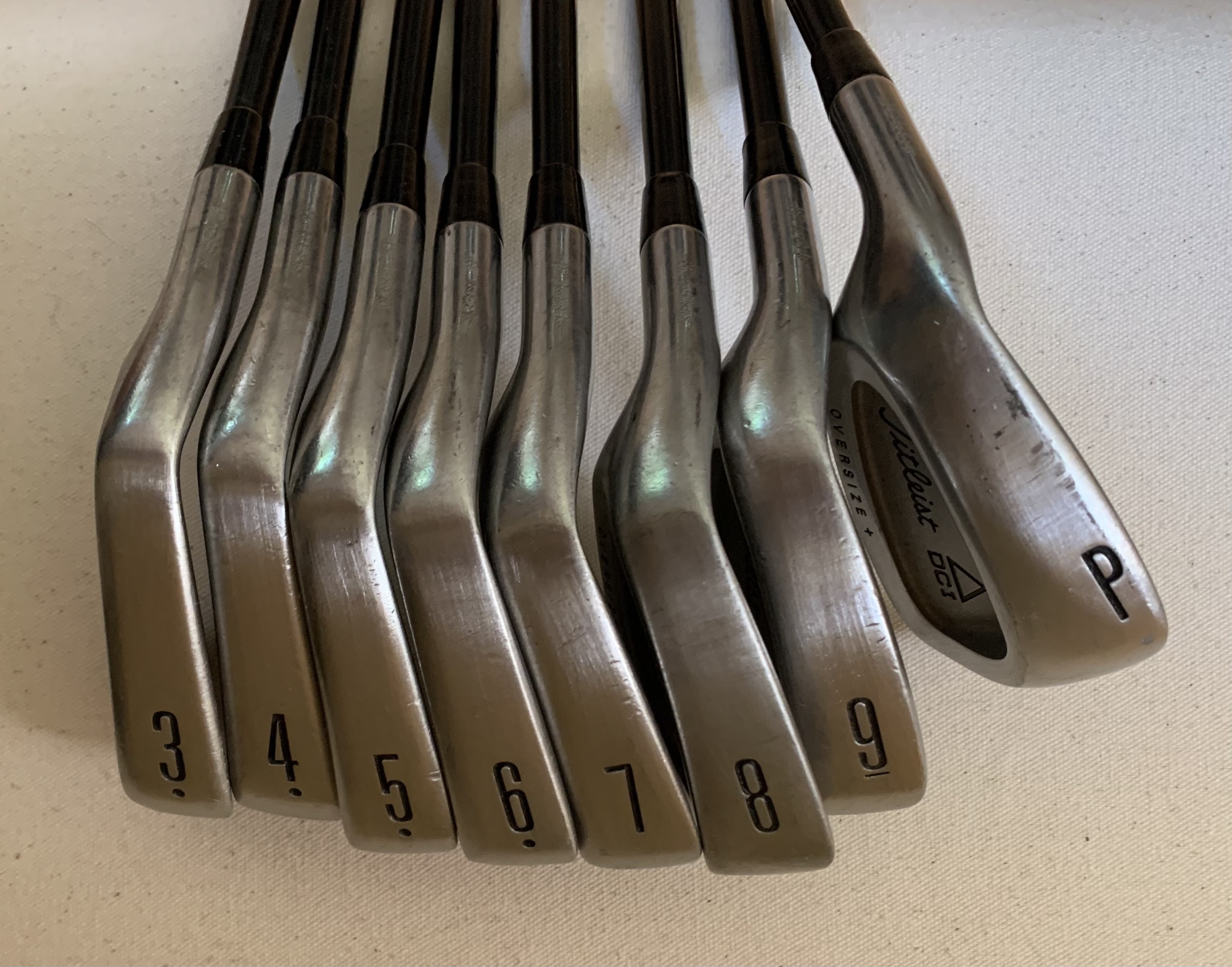 LEFT HAND Titleist DCI Iron Set SidelineSwap