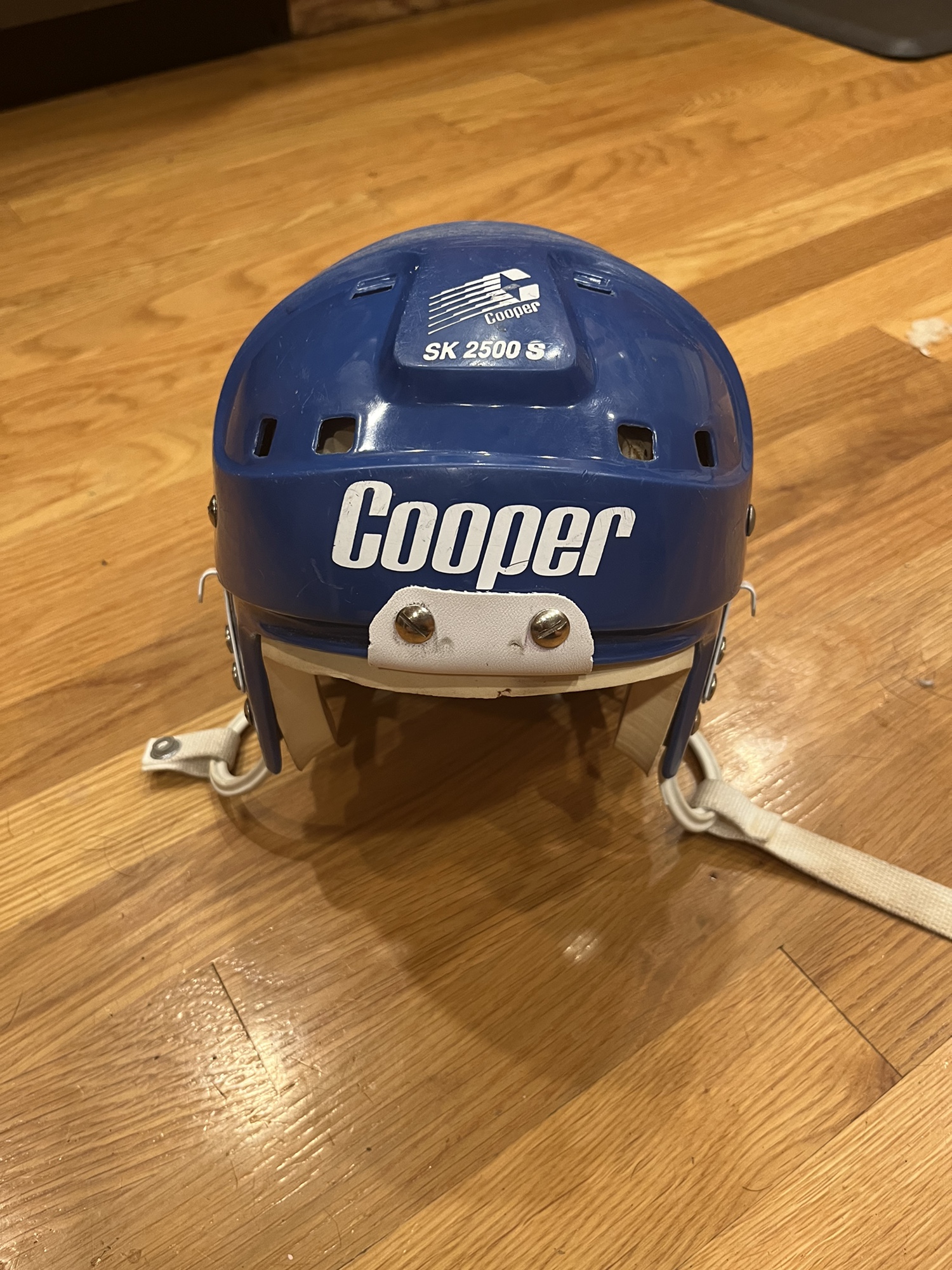 Vintage Rate cooper Hockey Helmet Sk2500 S Small Blue Gretzky Messier