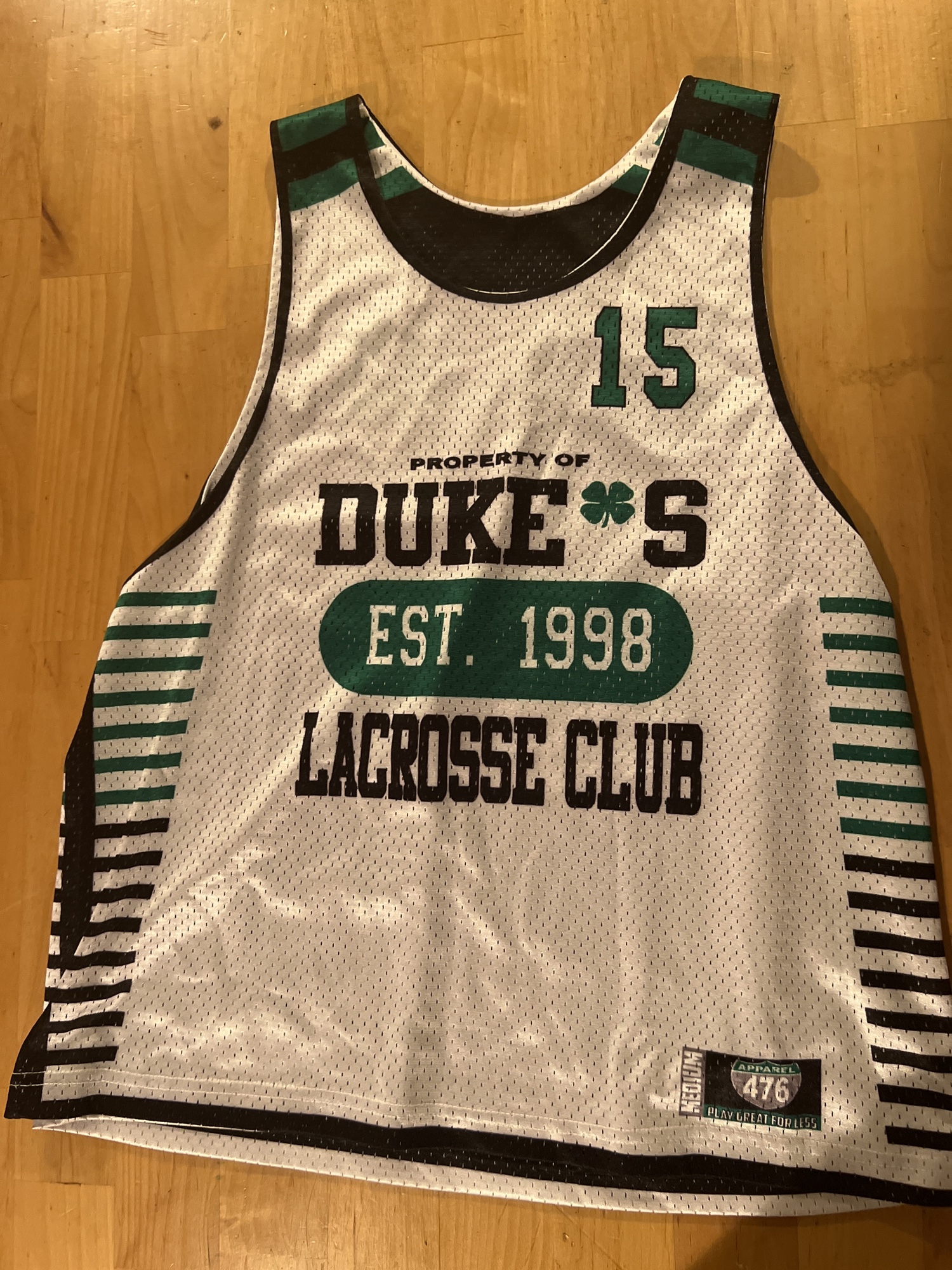 Dukes Nationals Lacrosse Reversible Jersey SidelineSwap