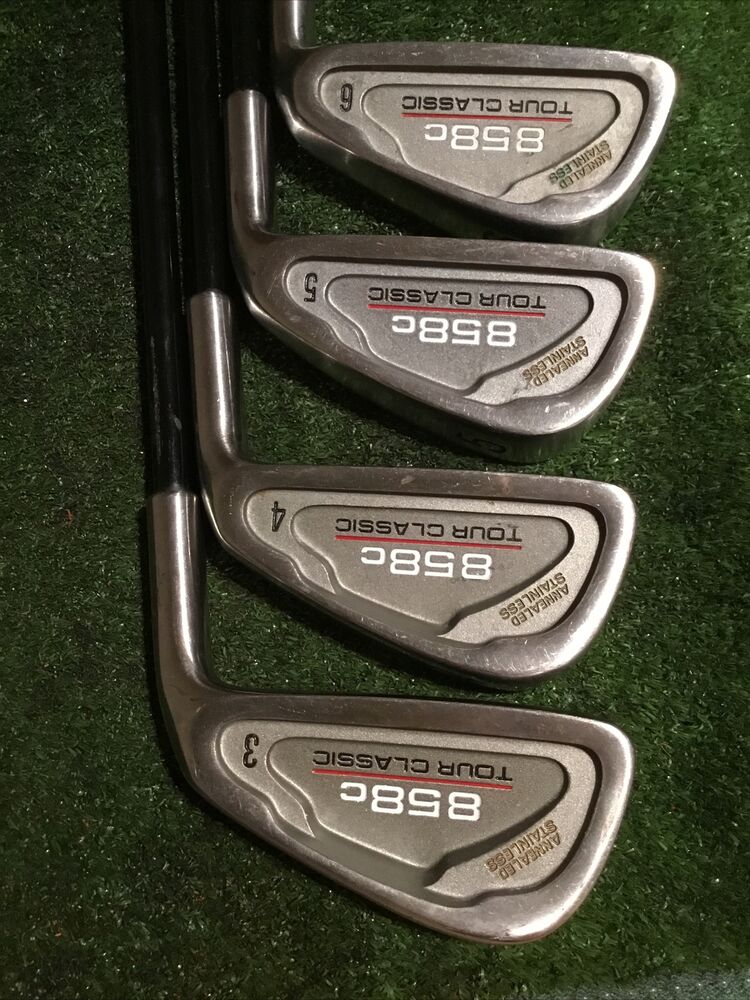 Tour Classic 858c Irons Set 3PW Lite Senior Graphite Shafts SidelineSwap