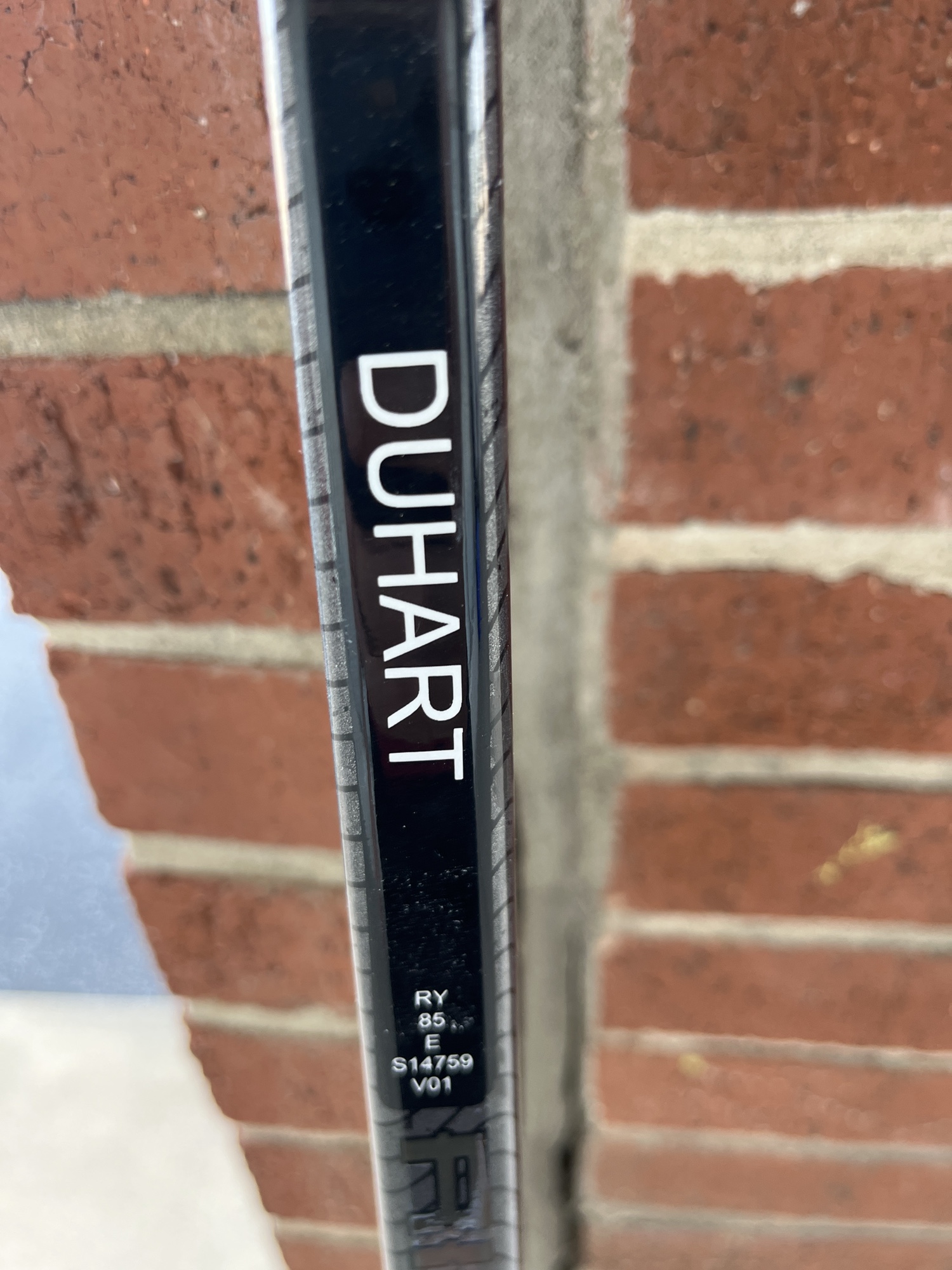 Game Used CCM RibCor Trigger 6 PRO Pro Stock Stick Duhart LH 85 ...