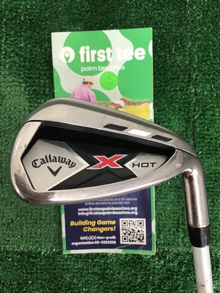 Callaway X Hot Single 9 Iron With AFlex Seniors Graphite Shaft SidelineSwap