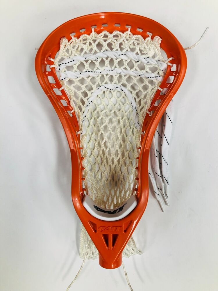 Bundle 8 New Gait Torque lacrosse head limited edition strung orange