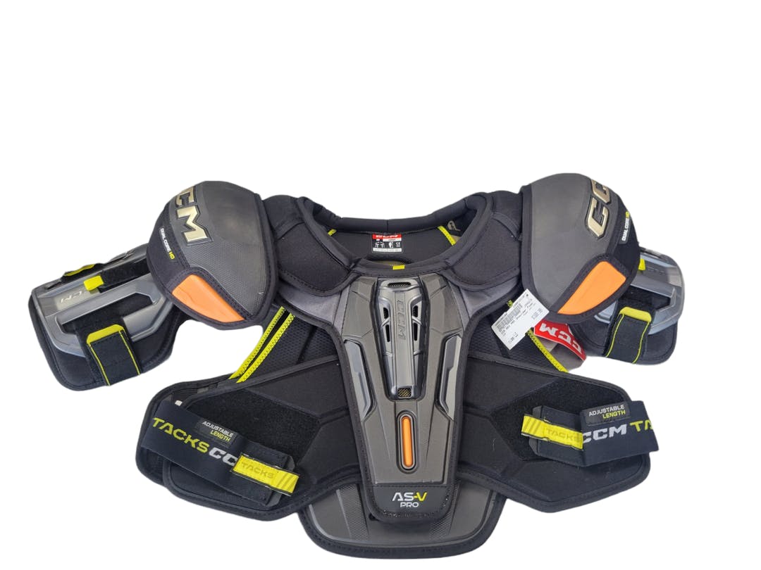 Used Ccm Asv Pro Lg Hockey Shoulder Pads SidelineSwap