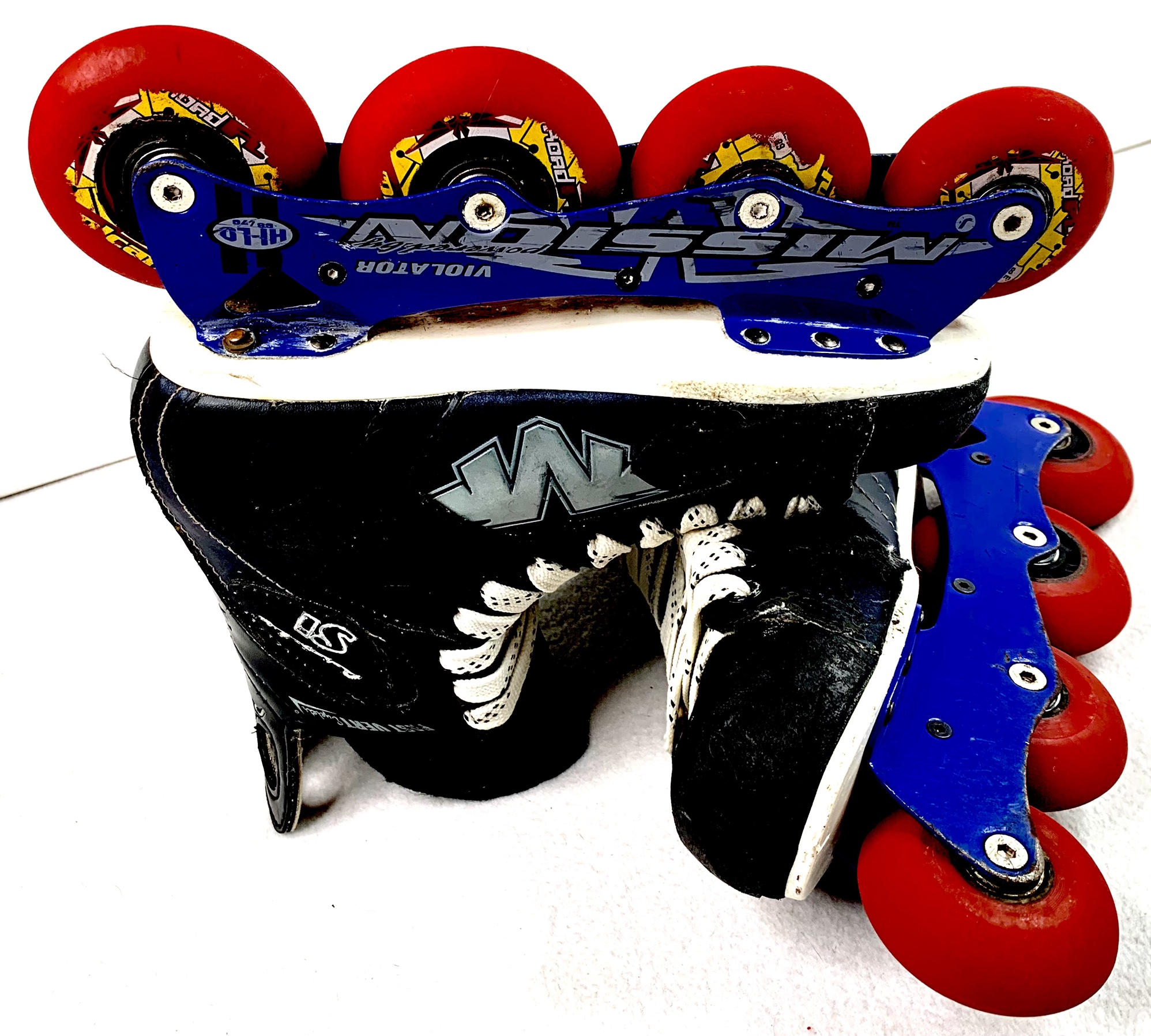 Mission Proto Si Inline Hockey Roller Skates Size 5D (5 US Men Shoe/ 6.