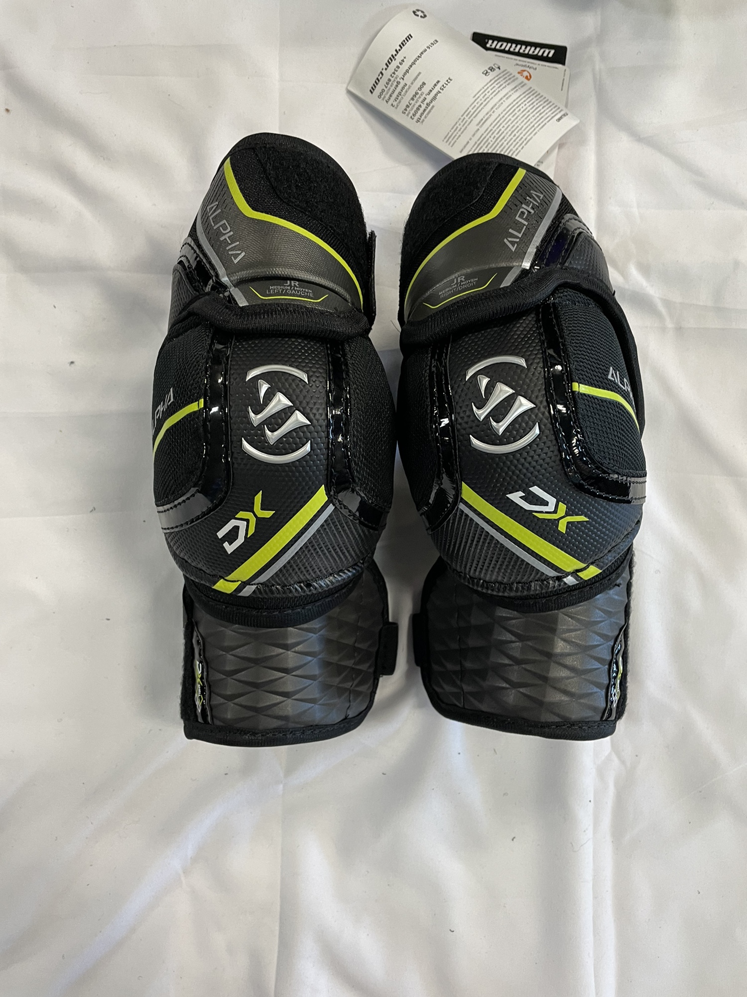 New Warrior Alpha DX Elbow Pads Junior SidelineSwap